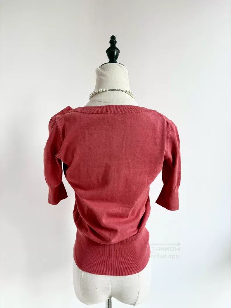 Vivienne Westwood Vivienne Westwood Vintage Watermelon Pink Saturn Half Slee Size M / US 6-8 / IT 42-44 - 5 Thumbnail