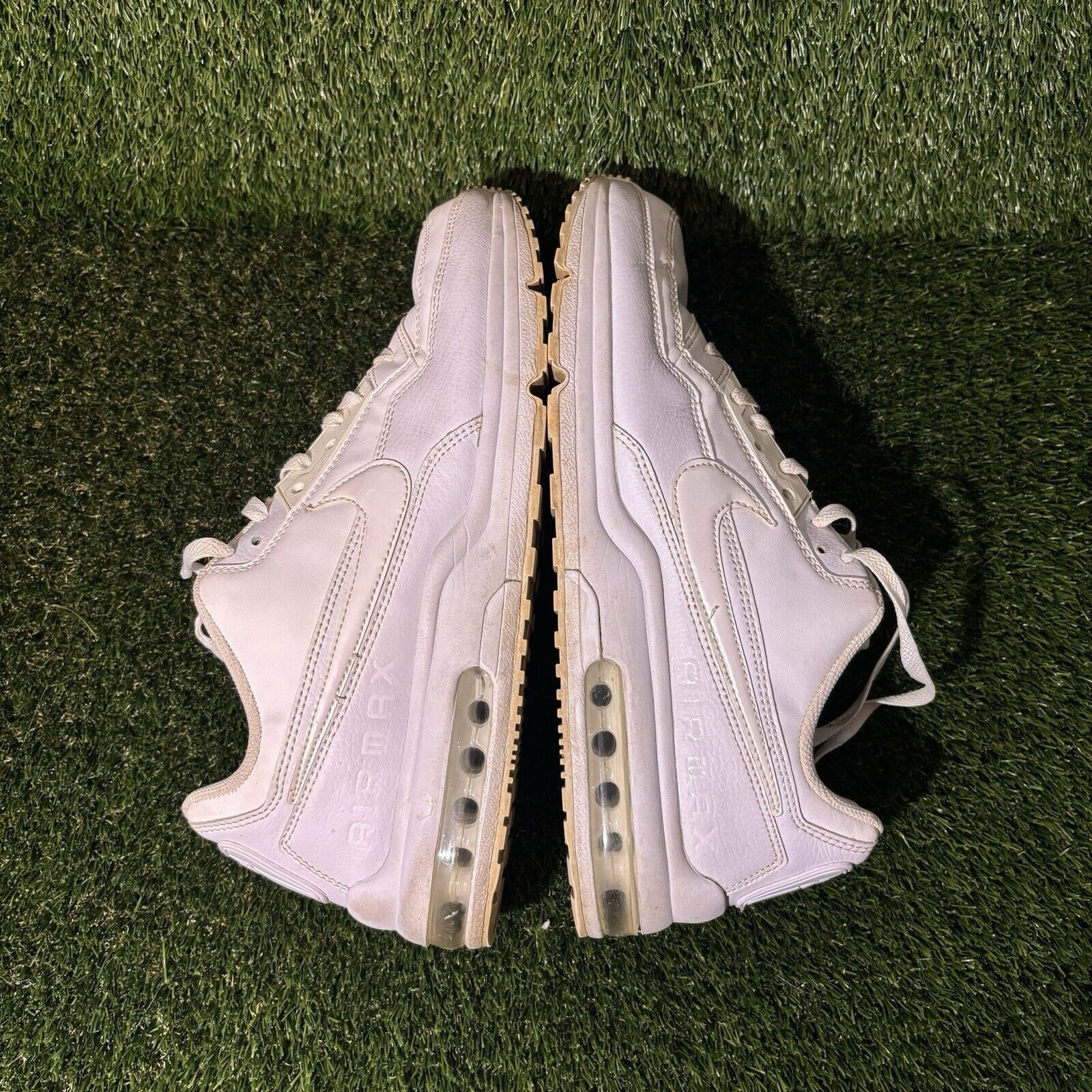 Nike Size 12 - Nike Air Max LTD 3 Triple White Size US 12 / EU 45 - 4 Thumbnail