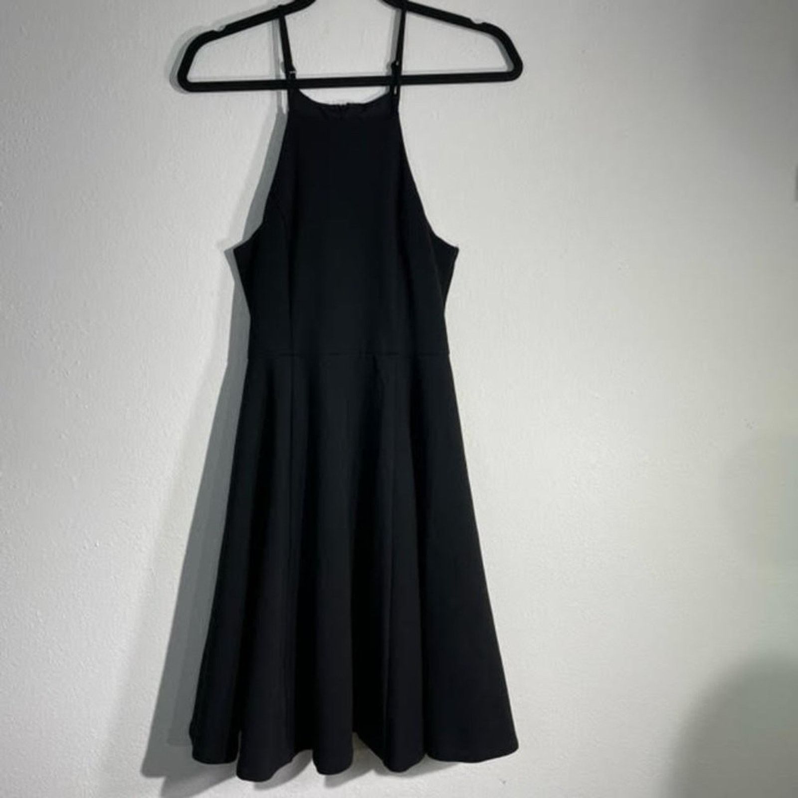 Other Lulu’s Black Halter A-Line Swing Dress Small Size S / US 4 / IT 40 - 1 Thumbnail