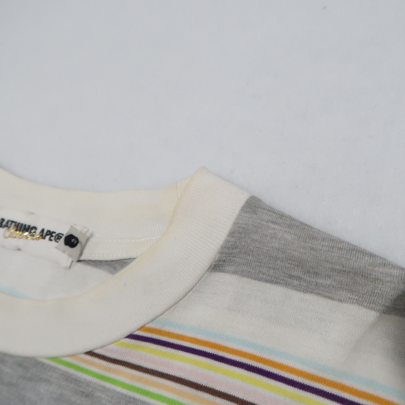 Bape 2008 OG Bape Psychedelic Prisoner Stripe Long Sleeve Size US M / EU 48-50 / 2 - 18 Thumbnail