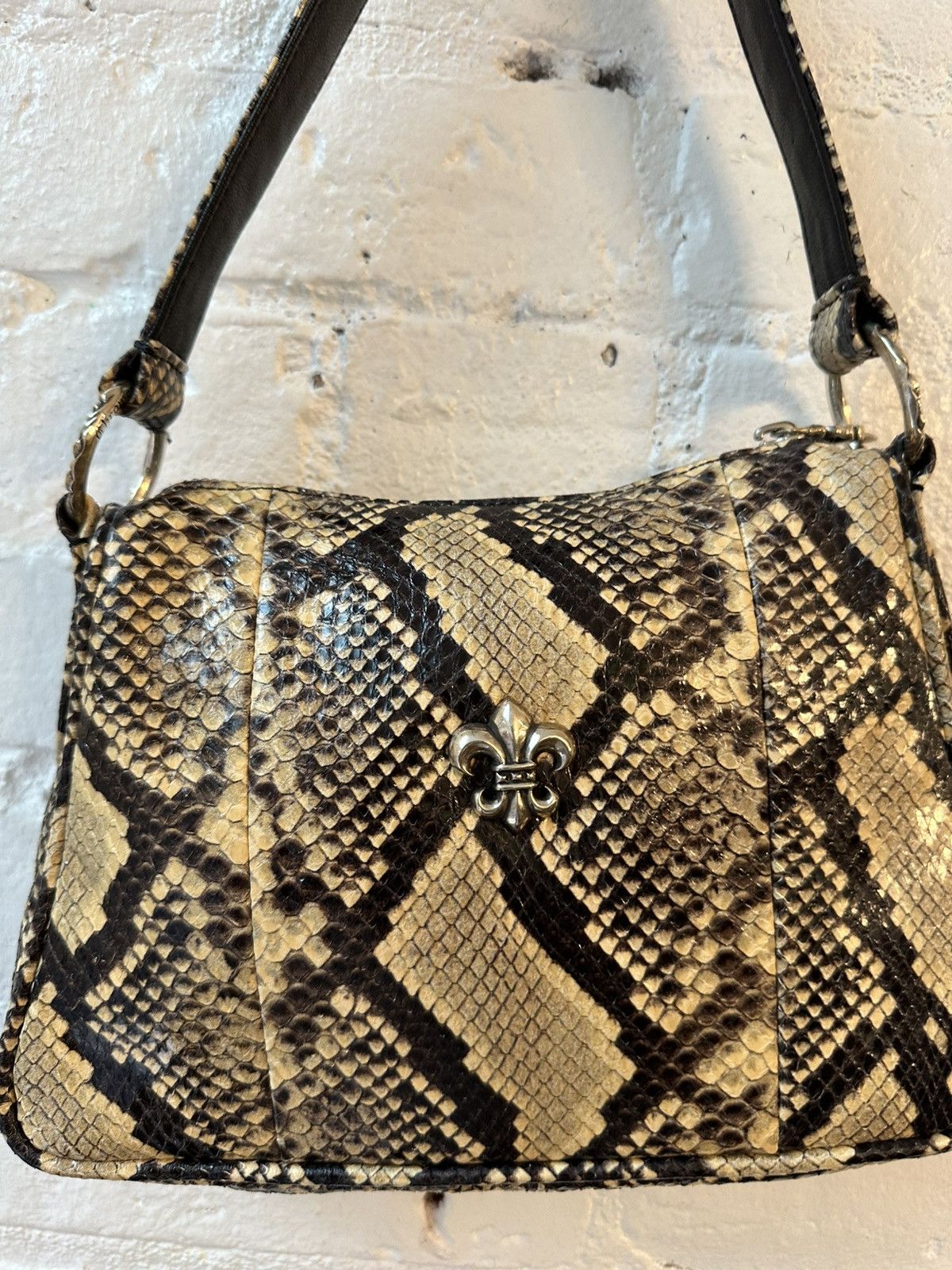 Chrome Hearts Chrome Hearts NEW PYTHON SNAKE SKIN CHICKEN NUGGET BAG !! Size ONE SIZE - 1 Thumbnail