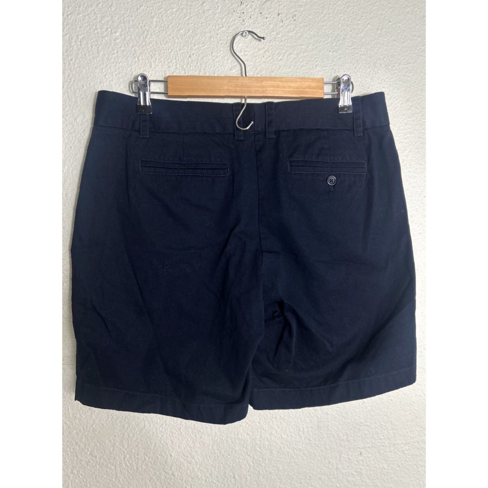 J.Crew J.CREW Chino Shorts Women’s 10 Navy Blue 32x9 Size 32" / US 10 / IT 46 - 7 Thumbnail