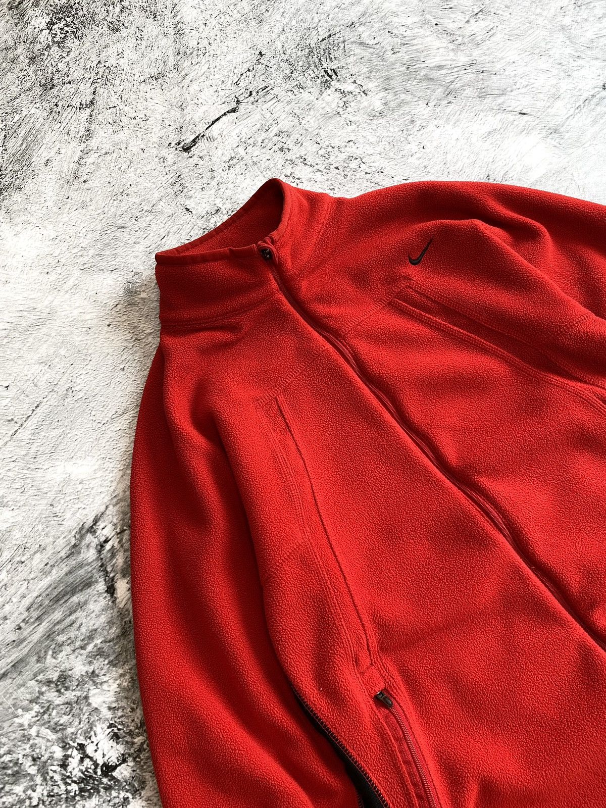 Nike × Vintage 🔥Vintage Y2K Nike red zip 🔥( M ) Size US M / EU 48-50 / 2 - 2 Thumbnail
