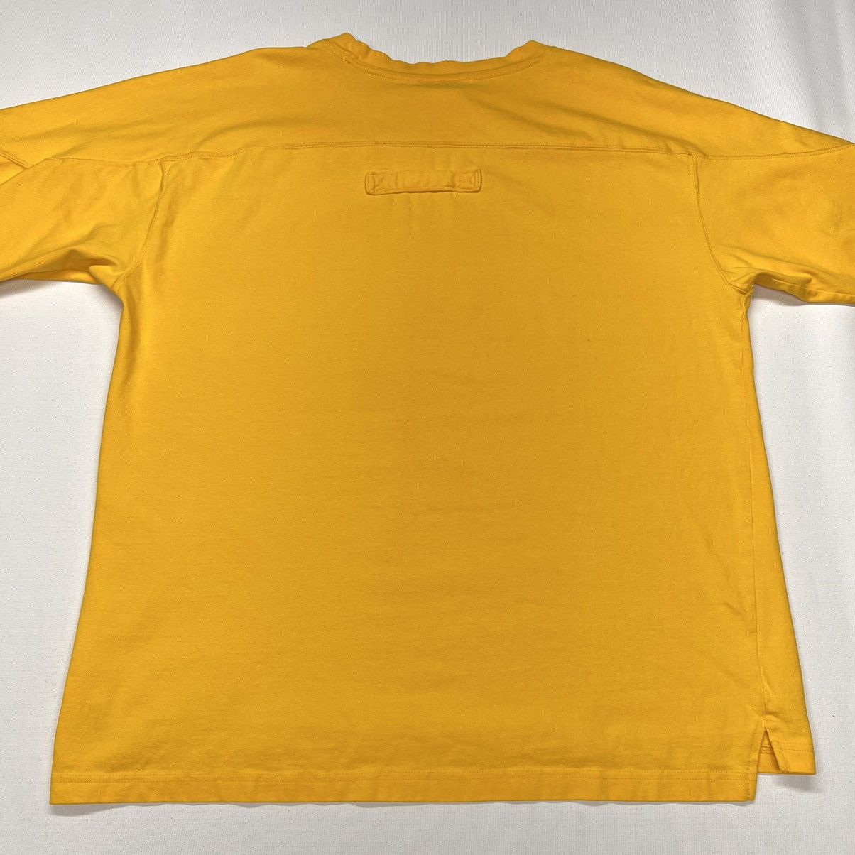 Russell Athletic × Vintage VTG Russell Athletic Shirt Yellow Pro Cotton Long Sleeve Size US XXL / EU 58 / 5 - 15 Thumbnail