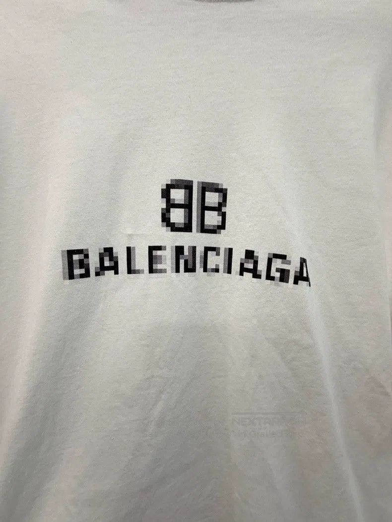 Balenciaga Balenciaga Faded Letter Short Sleeve, Size XXS Size US XXS / EU 40 - 5 Thumbnail