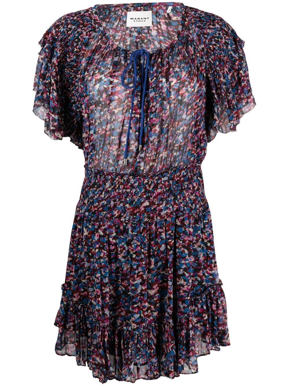 Isabel Marant Isabel Marant Florisse print chiffon dress