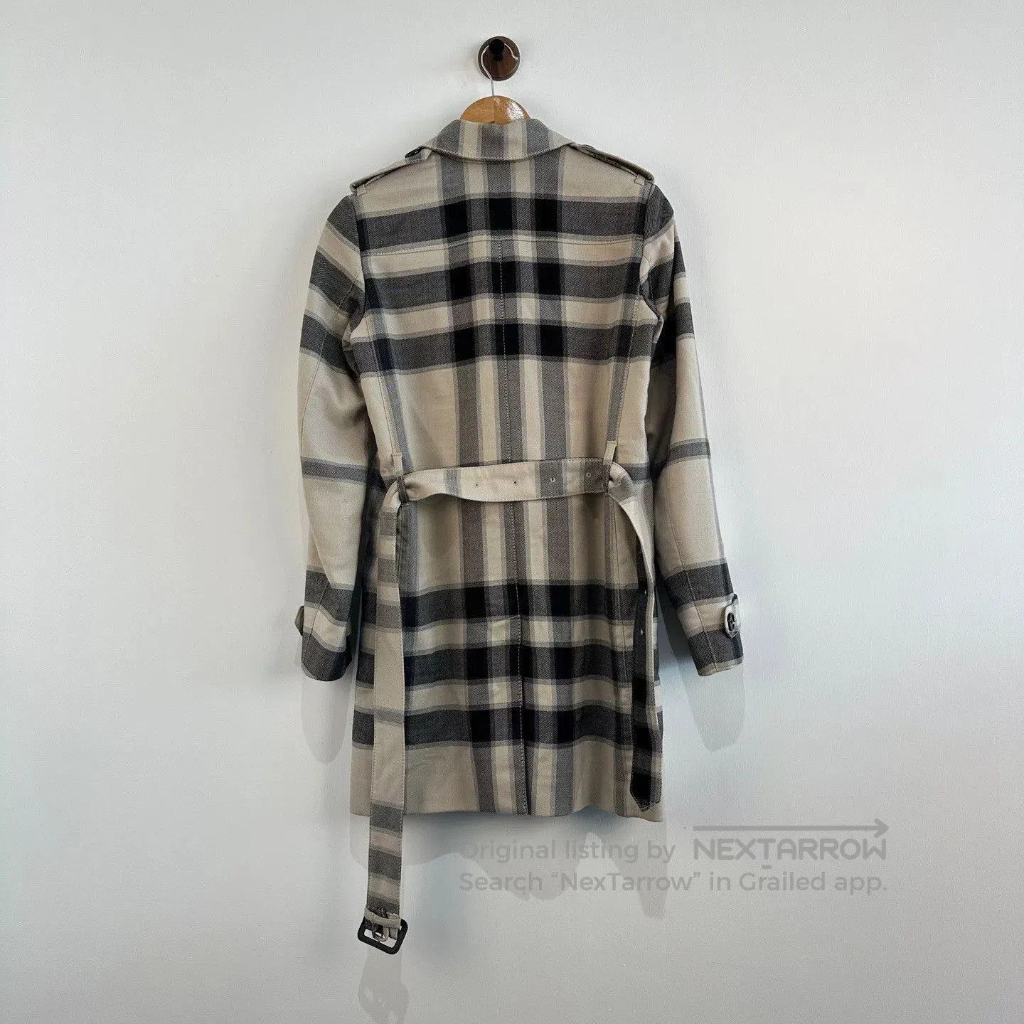 Burberry Burberry Check Trench Coat Size 38. Size S / US 4 / IT 40 - 2 Thumbnail