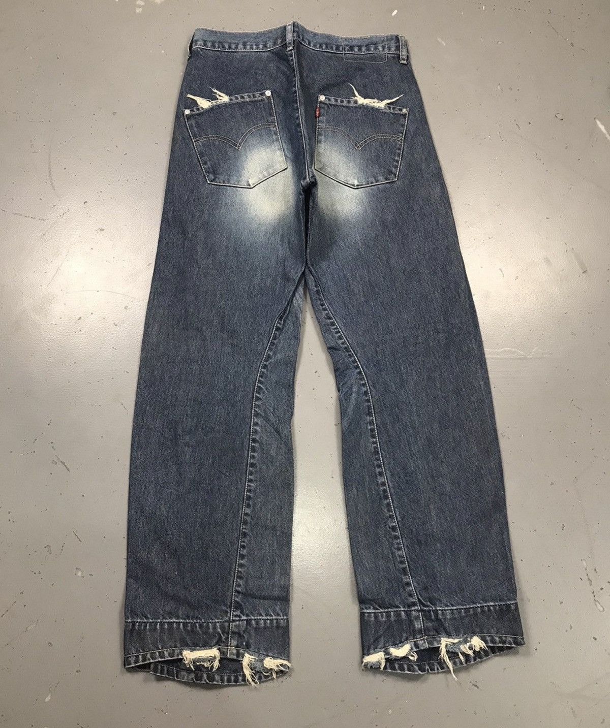 Levi's Vintage Levi’s engineer jeans denim Size US 31 - 2 Thumbnail