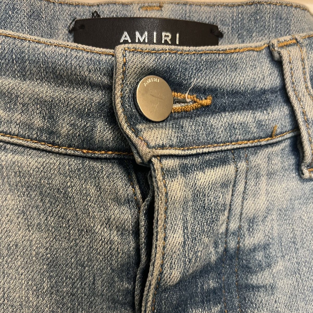 Amiri Amiri Broken Jeans Clay Indigo Size US 29 - 9 Thumbnail