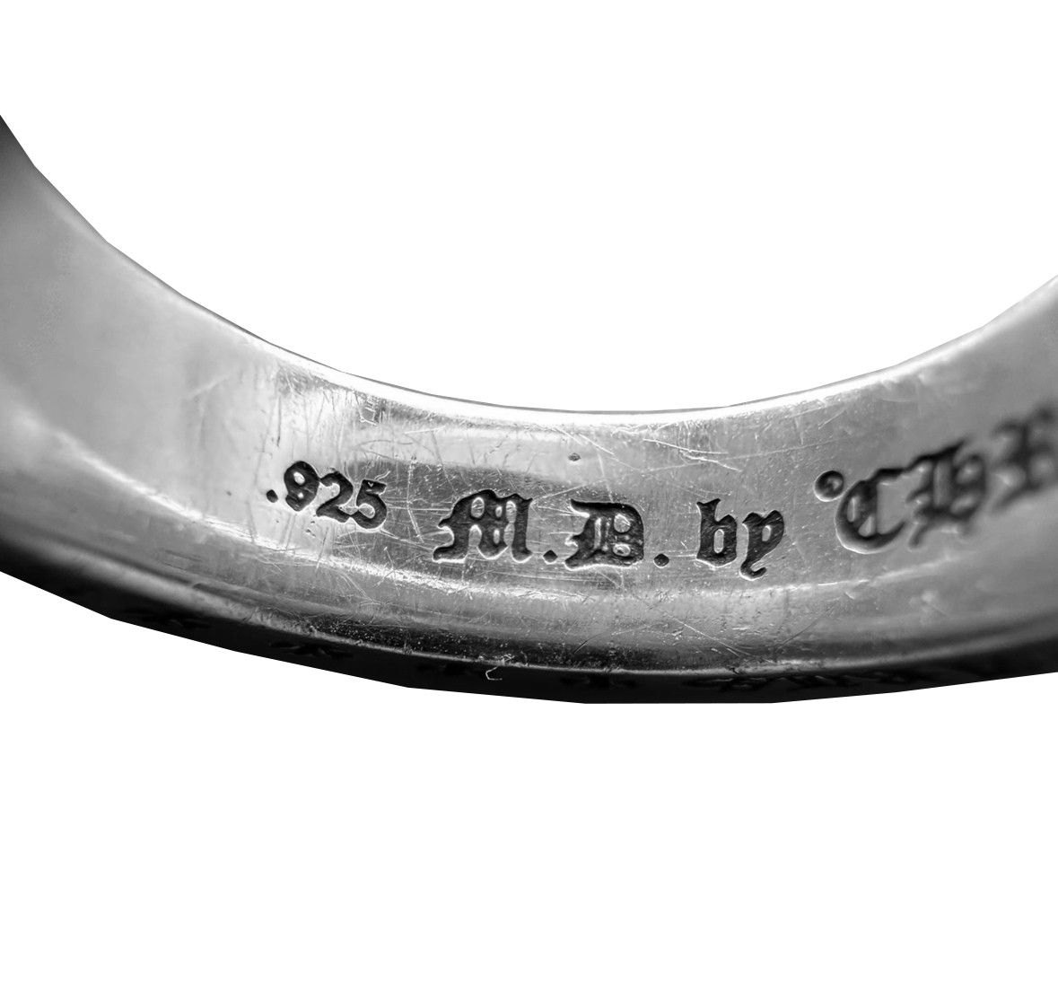 Chrome Hearts CHROME HEARTS 6MM SPACER MATTY BOY RING US 6 Size ONE SIZE - 4 Thumbnail