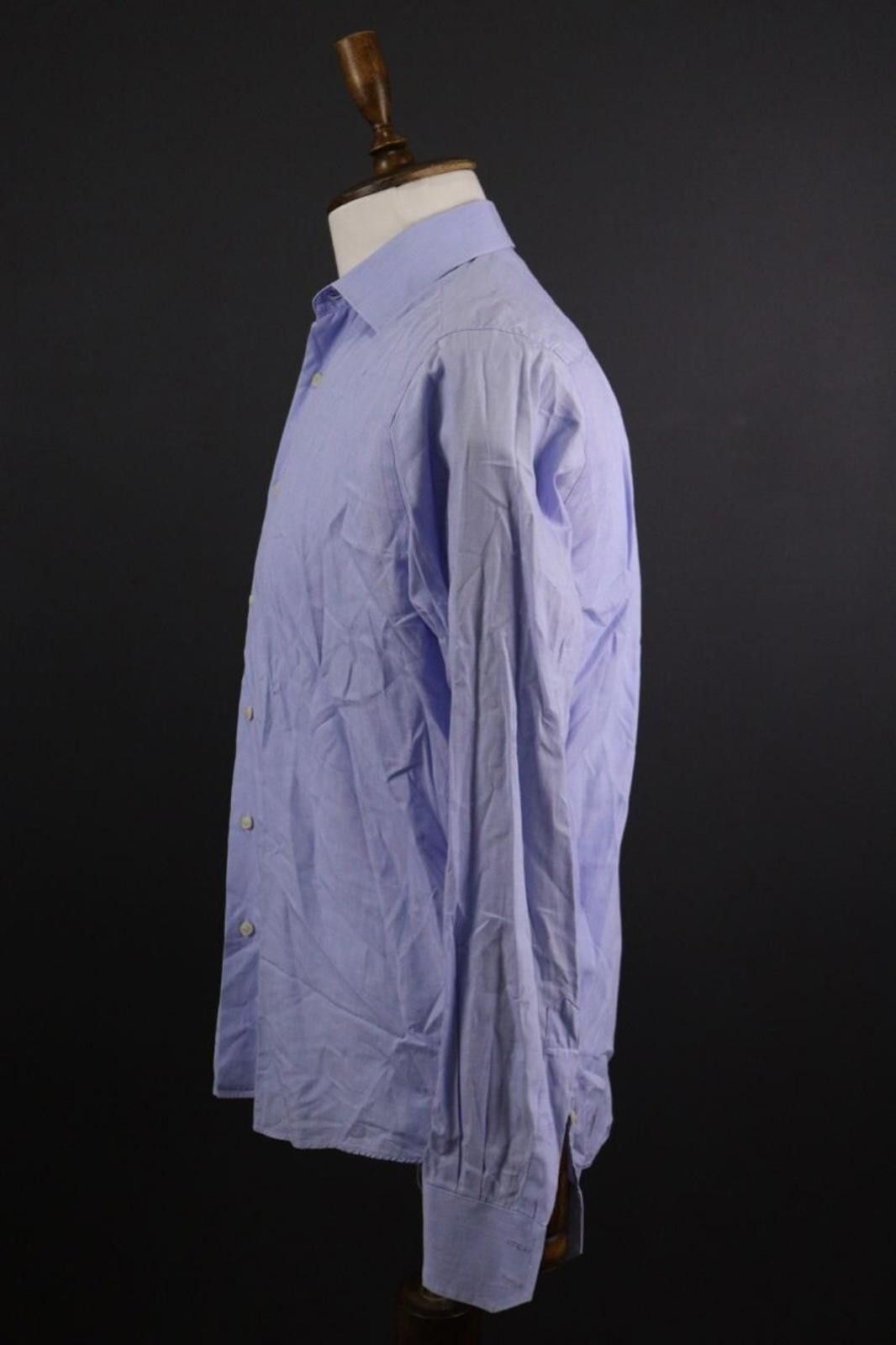 Romeo Gigli Romeo Gigli Milano Blue Button Down Shirt Size 39 / 15 Size US M / EU 48-50 / 2 - 3 Thumbnail
