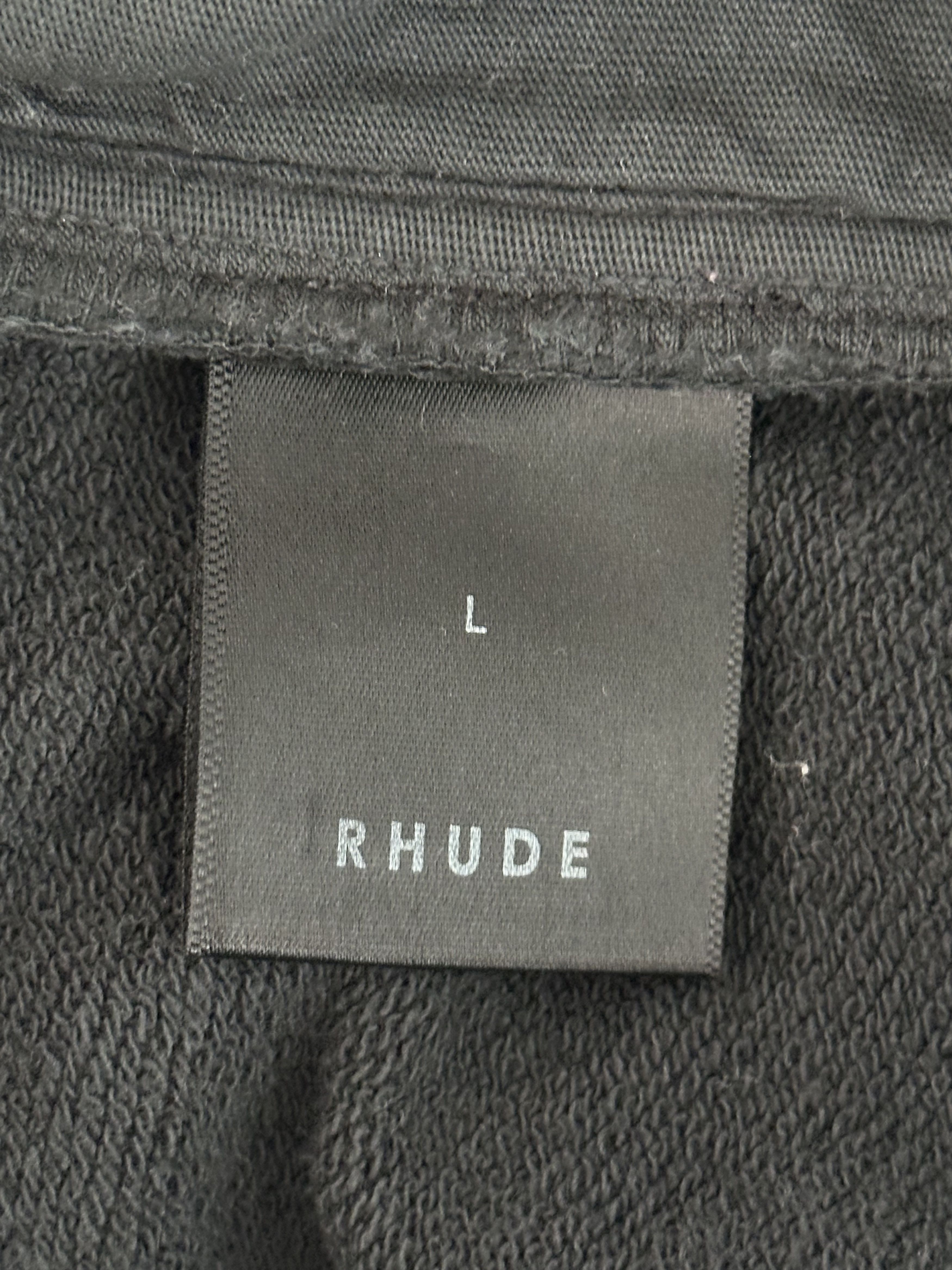 Rhude Rhude White & Pink Logo Panel Sweater Size US L / EU 52-54 / 3 - 4 Thumbnail