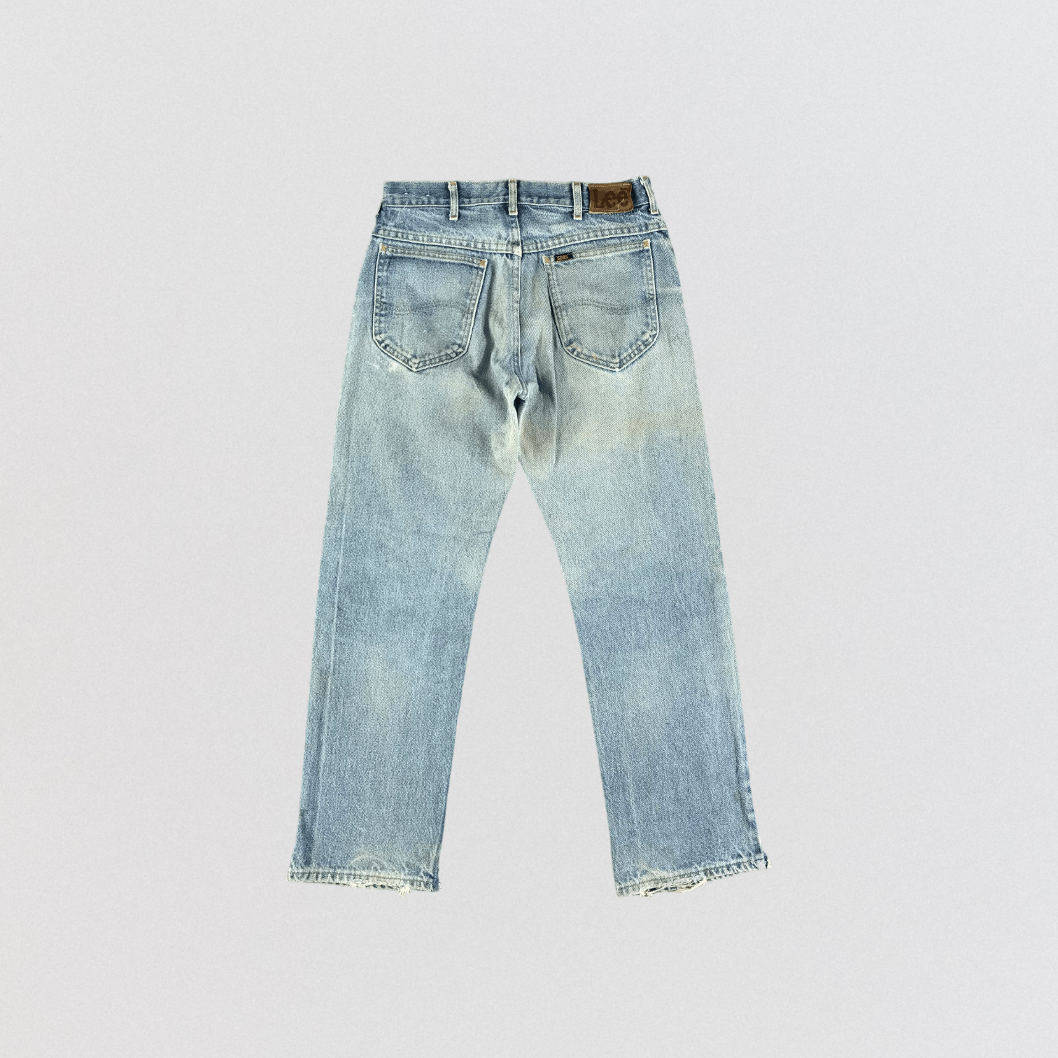 Lee × Vintage Vintage 90s Light Wash Lee Jeans-JM3255 Size US 30 / EU 46 - 2 Thumbnail