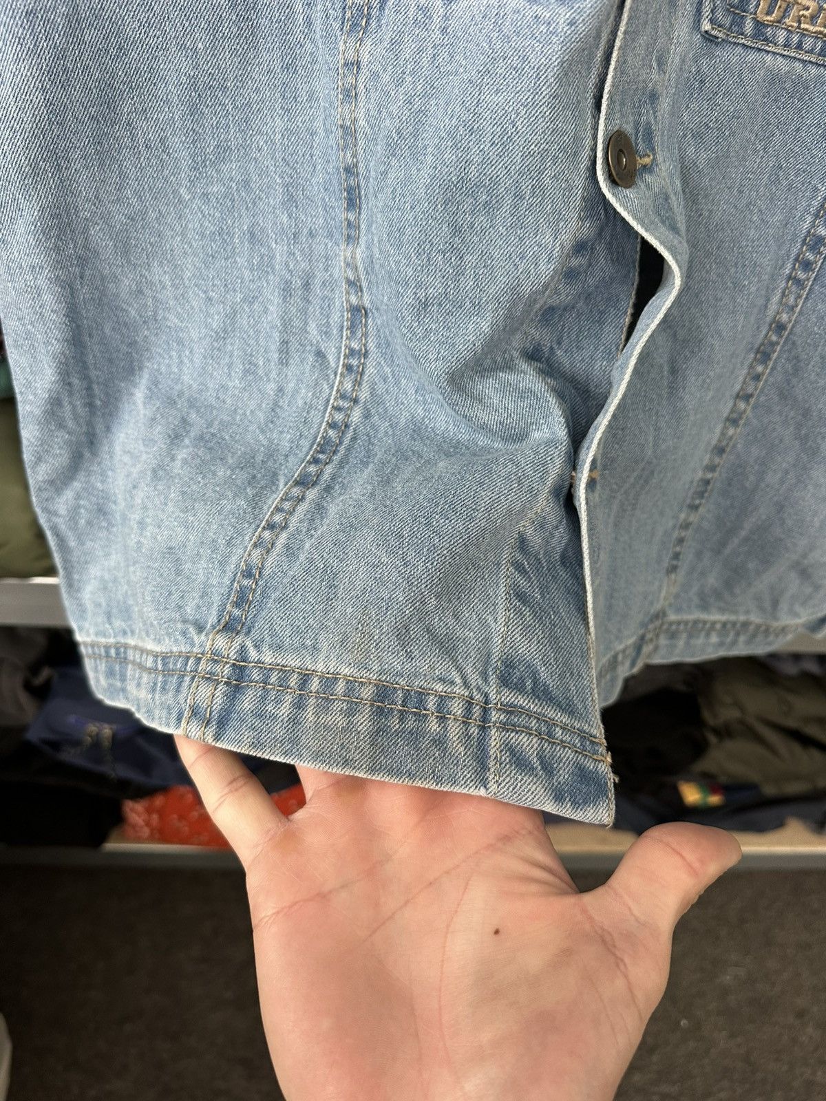Southpole Vintage Y2K Southpole USA Jeans Blue Denim Button Up Shirt Size US M / EU 48-50 / 2 - 7 Thumbnail