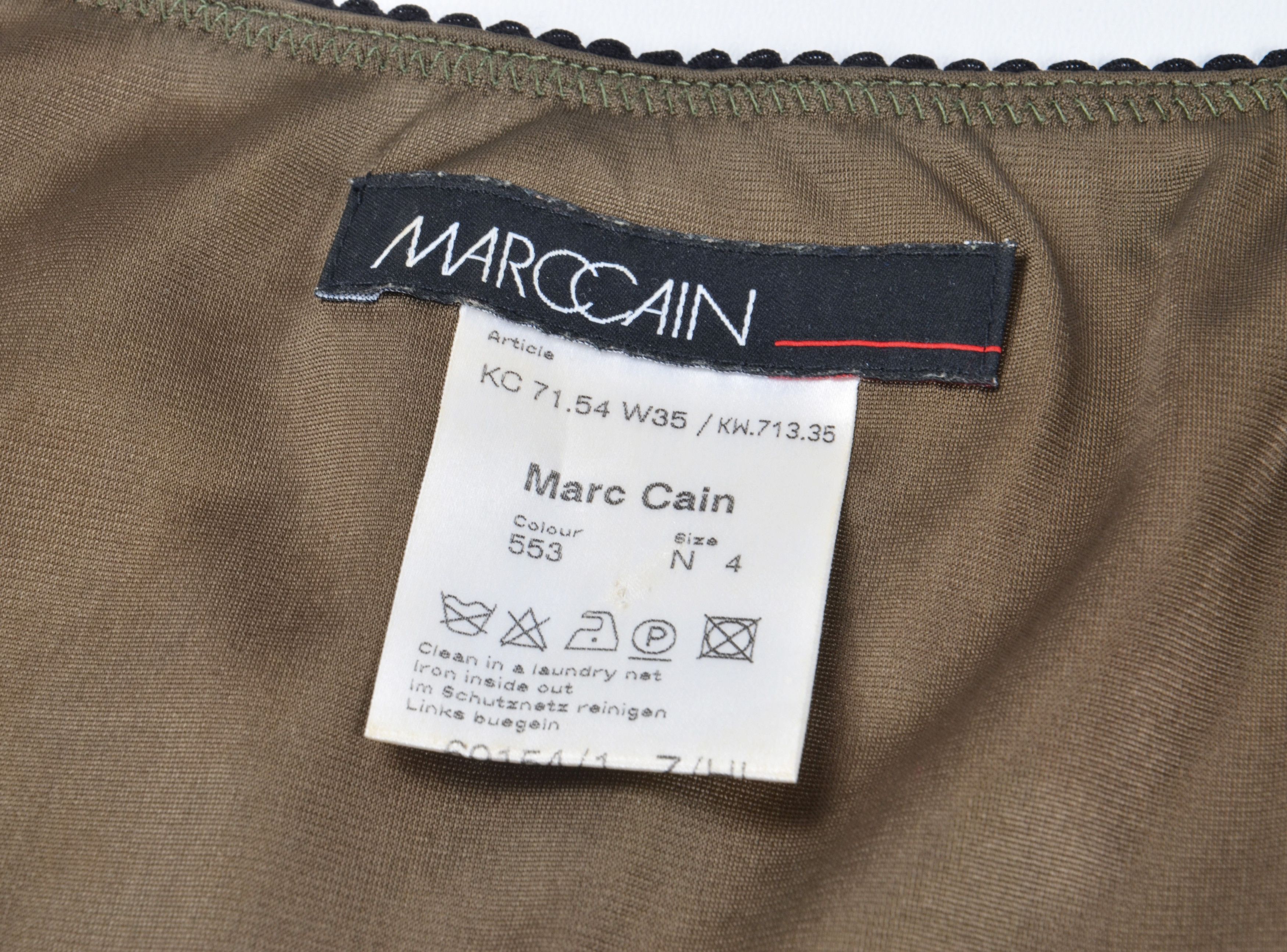Other Vintage Marc Cain 90's Silk Blend Floral Fairy Skirt Size 28" / US 6 / IT 42 - 6 Thumbnail