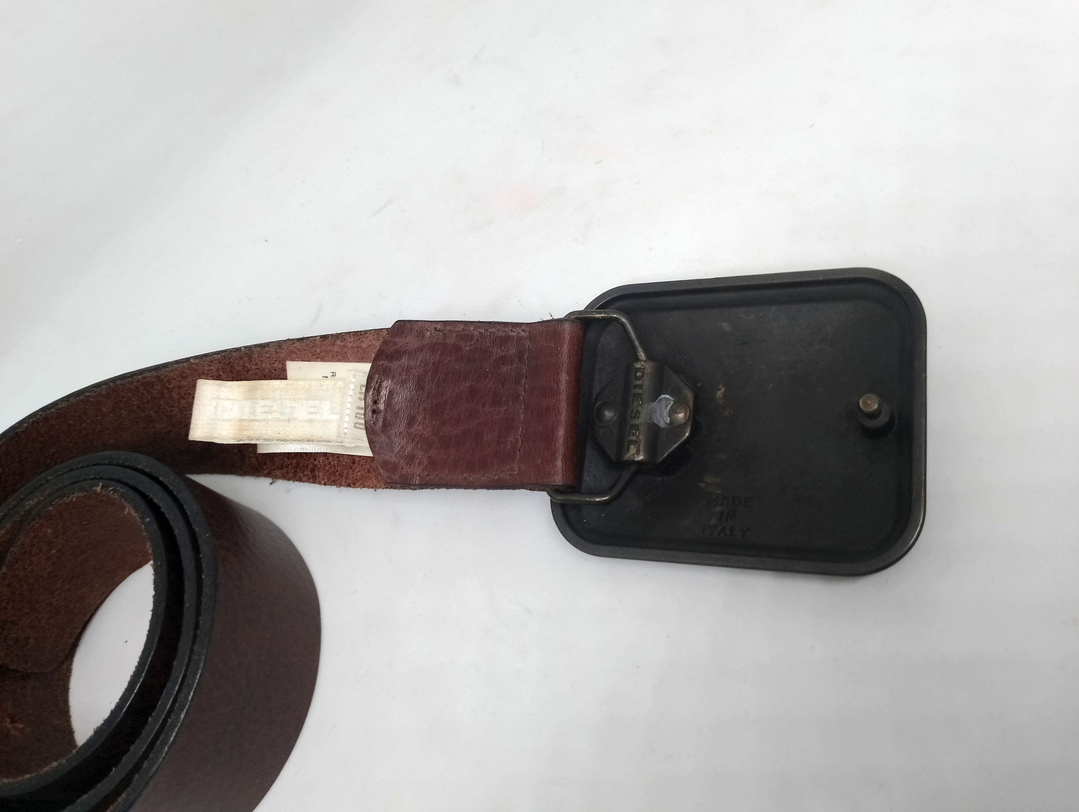Diesel Diesel - Only The Brave Belt – Size 100/40 – Large Buckle Size 40 - 3 Thumbnail