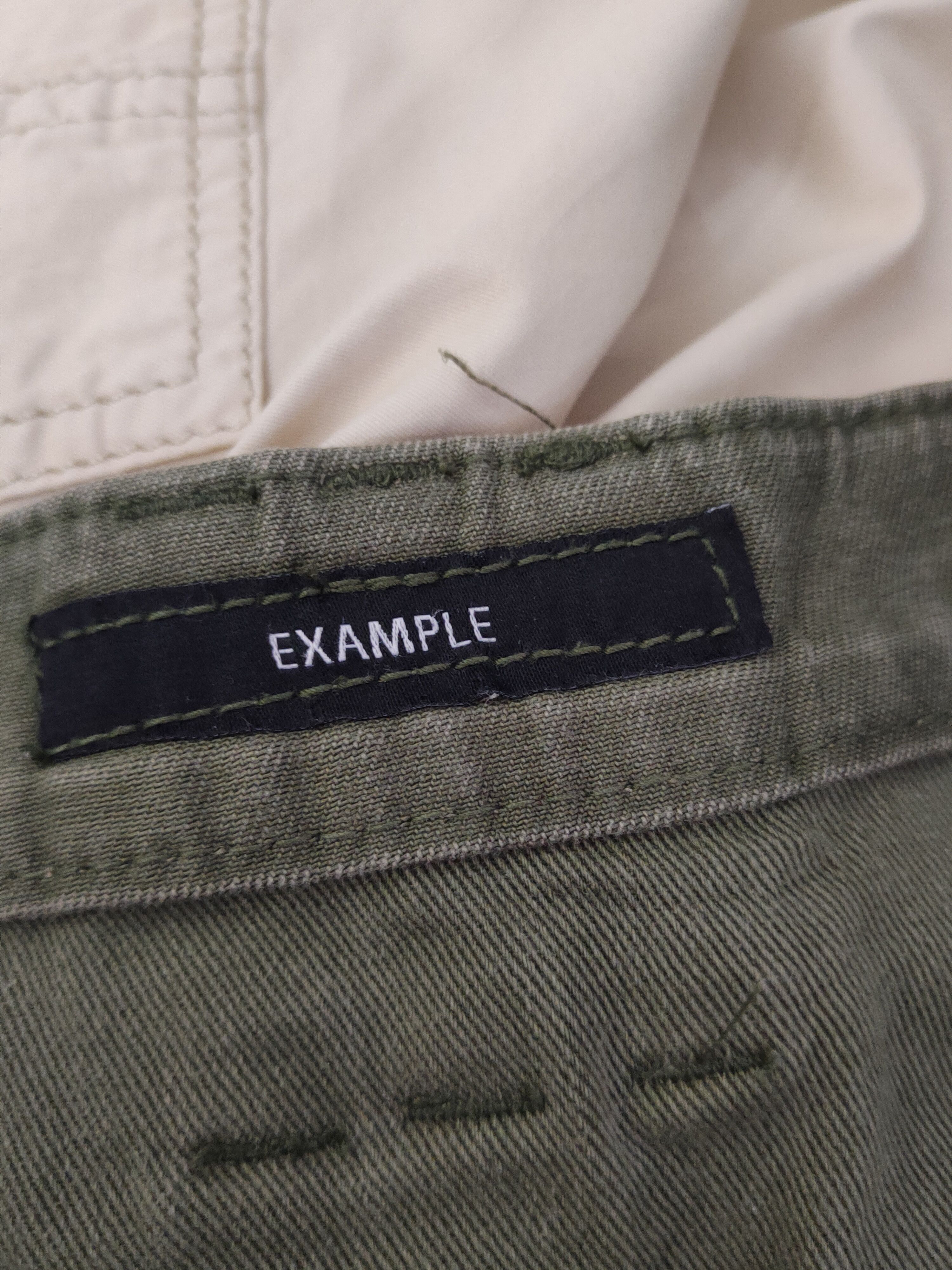 Japanese Brand DL Example bush Green Multipocket Tactical Cargo Pants #1342 Size US 33 - 14 Thumbnail