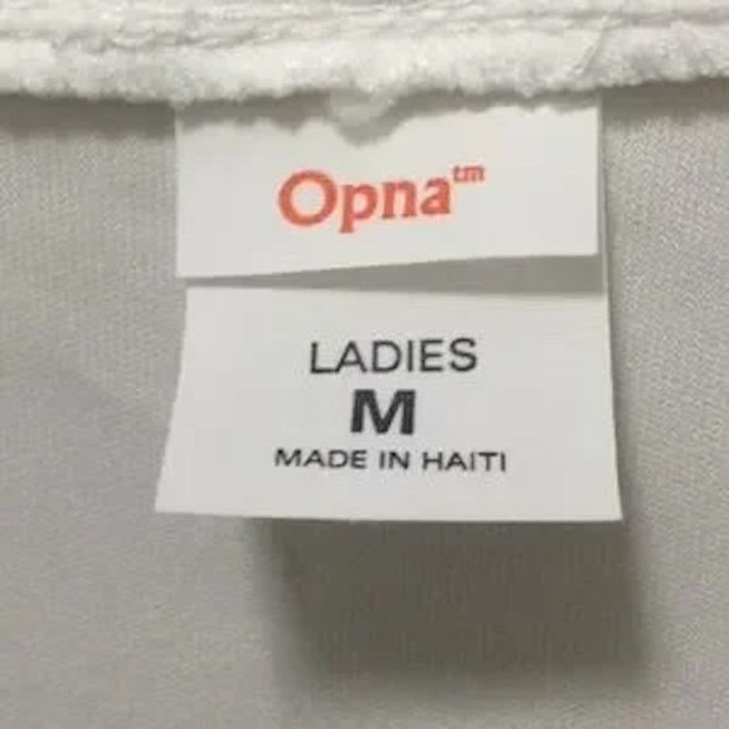 Other Opna Women’s Tee Shirt 100% Polyester -White Size-Medium. Size M / US 6-8 / IT 42-44 - 3 Thumbnail