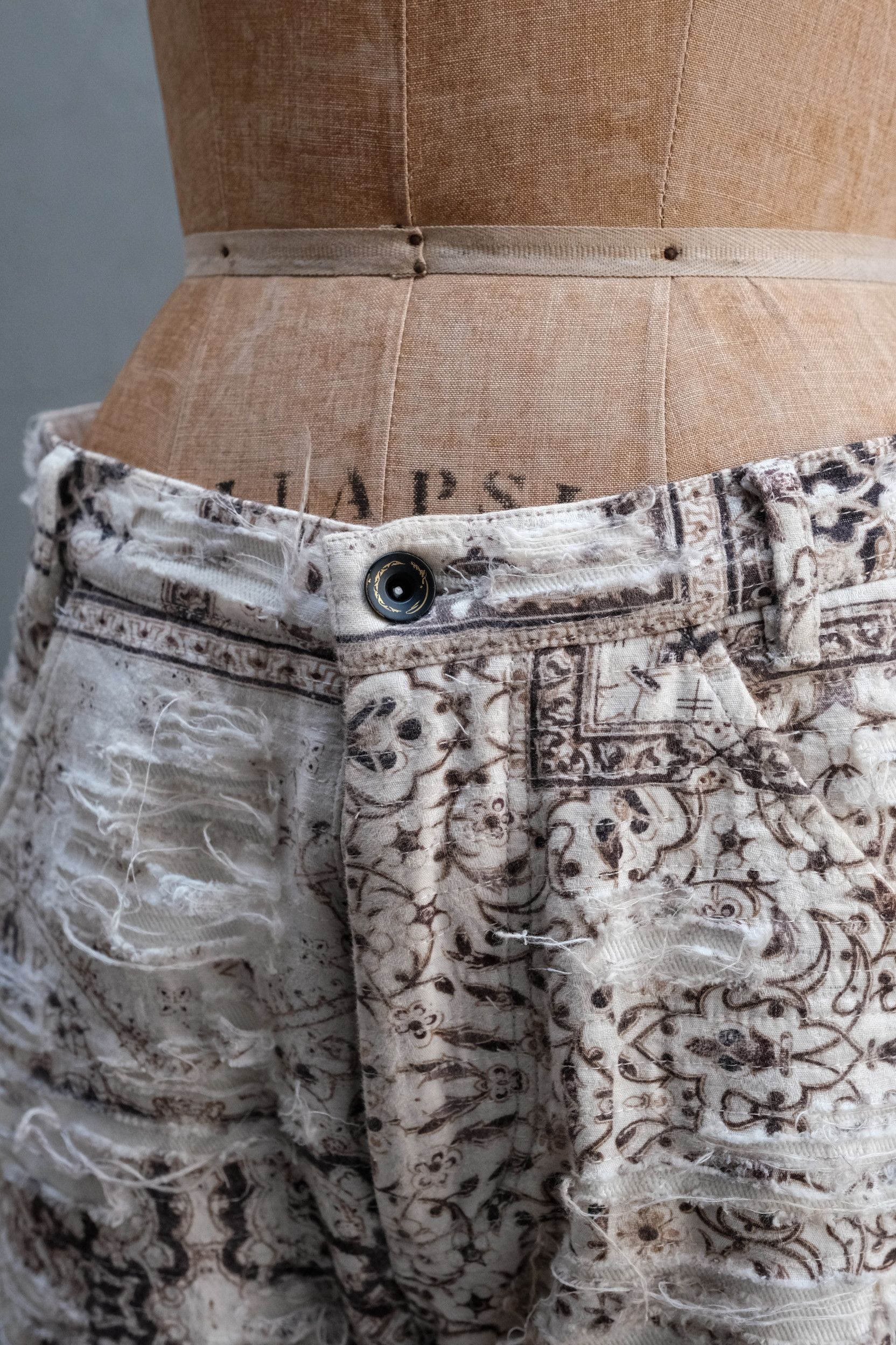 Professor.E Professor.E - E BORO JEANS 22FW-PE-TRL-02 White Size US 31 - 3 Thumbnail