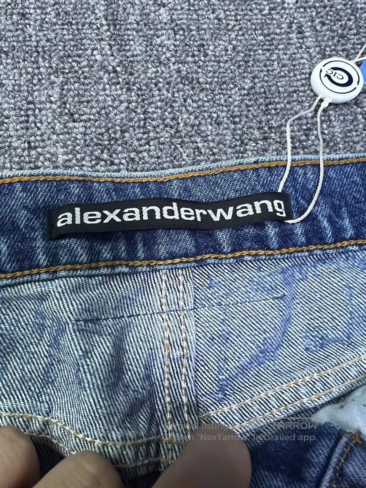 Alexander Wang Alexander Wang Women's Indigo Jeans. Size 27" / US 4 / IT 40 - 3 Thumbnail
