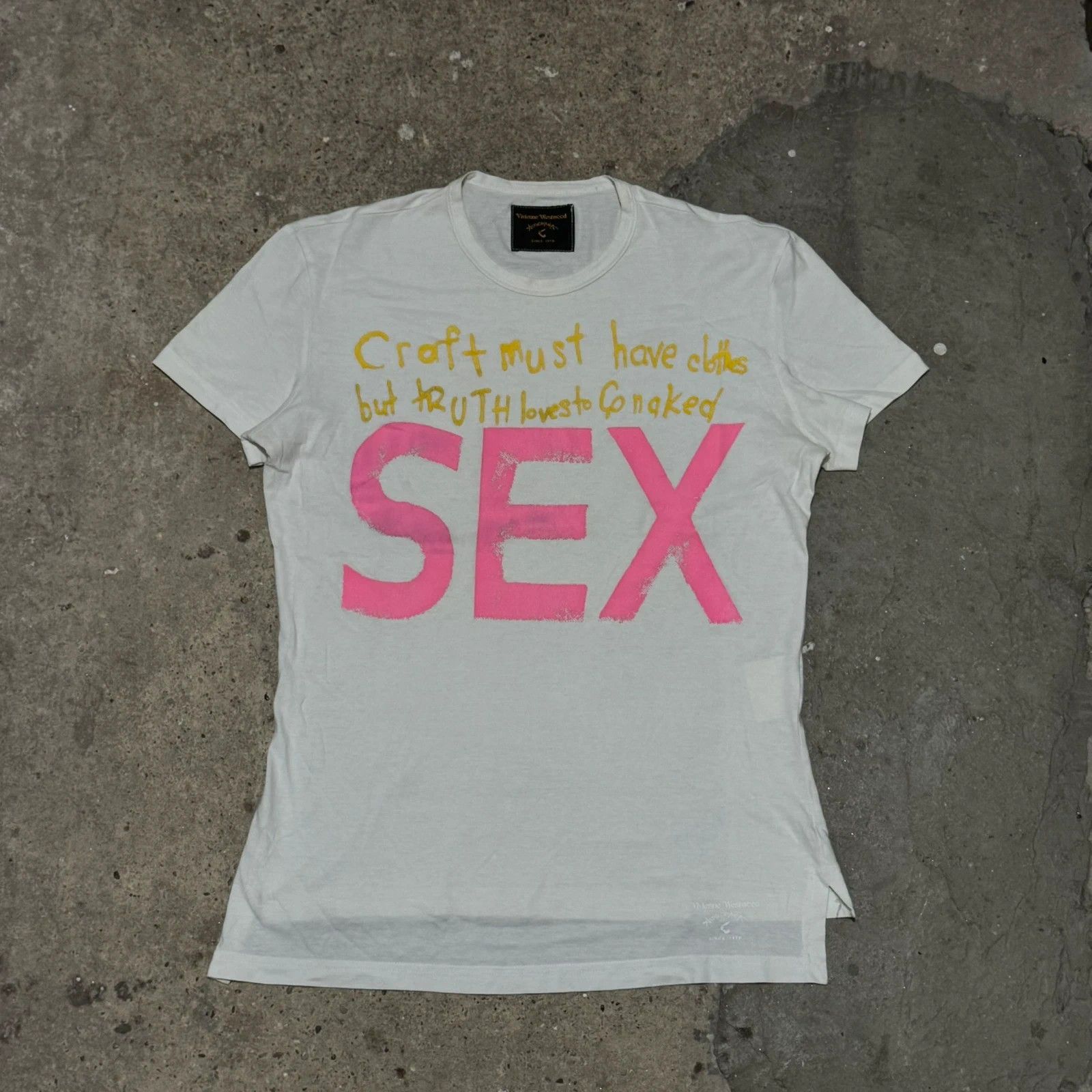 Vivienne Westwood Vintage Vivienne Westwood „sex“ t-shirt Size M / US 6-8 / IT 42-44 - 1 Thumbnail