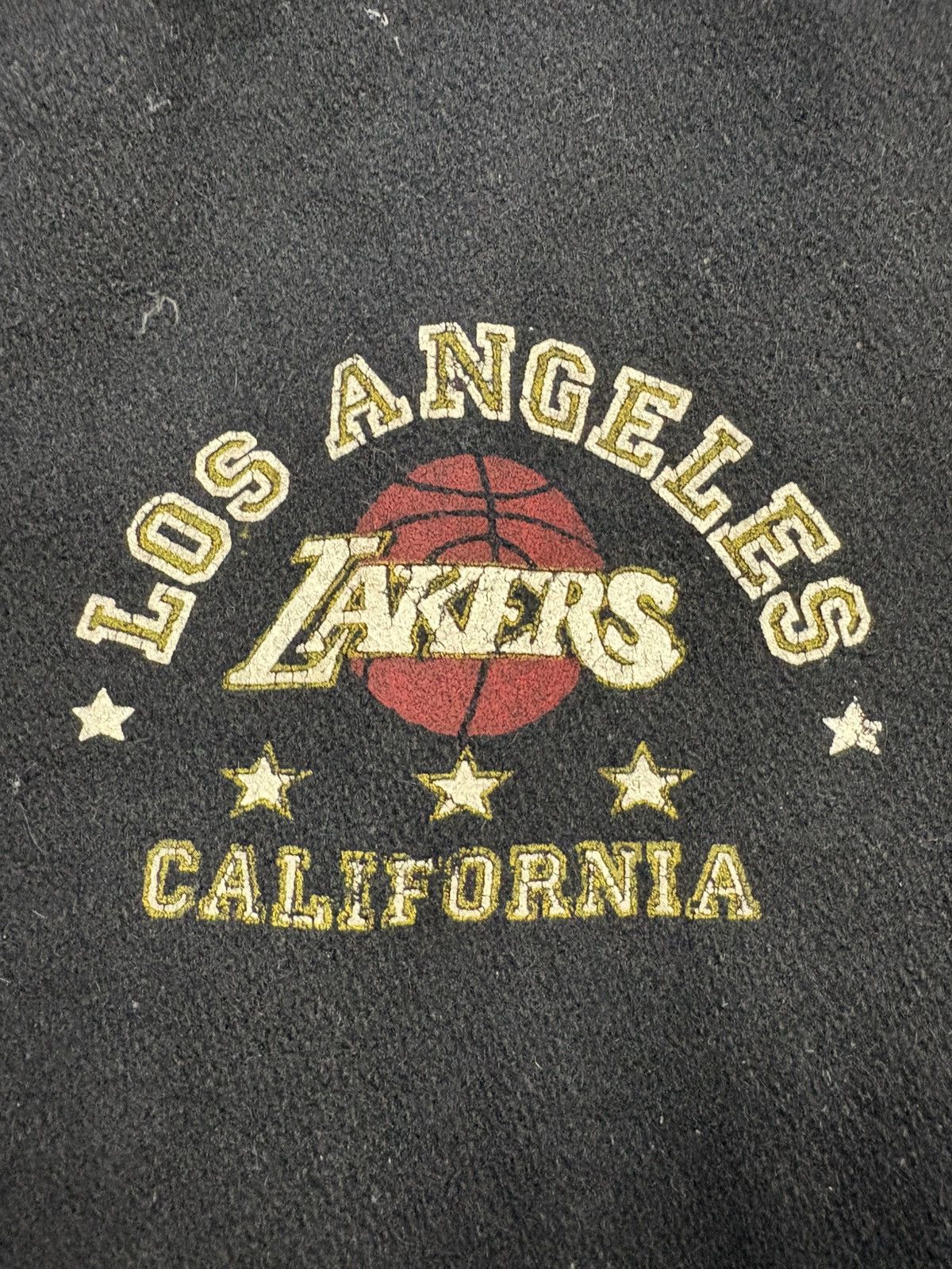 Vintage Vintage Los Angeles Lakers Varsity Bomber Jacket Wool UK Size US M / EU 48-50 / 2 - 5 Thumbnail