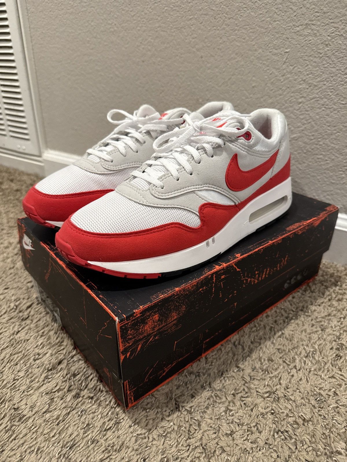 Nike Nike Aix Max 1 ‘86 OG “Big Bubble-Red” Size US 11 / EU 44 - 1 Thumbnail