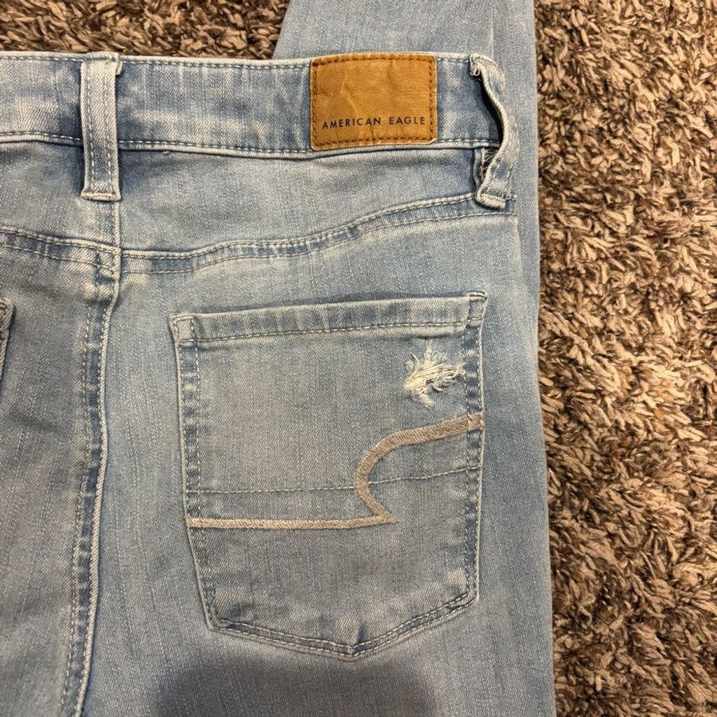 American Eagle Outfitters Women’s American Eagle Super Hi Rise Jegging Jeans Size 24" / US 00 / IT 34 - 2 Thumbnail