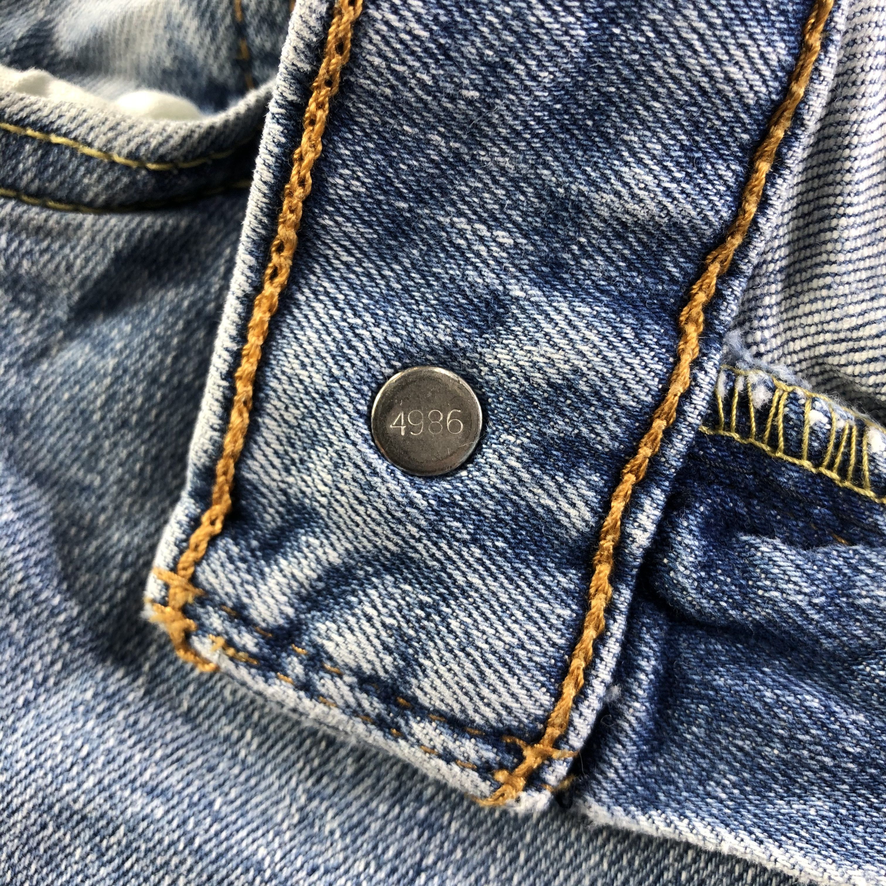 Levi's Vintage Blue Wash Levis 511 Jeans-J4115 Size US 31 - 8 Thumbnail