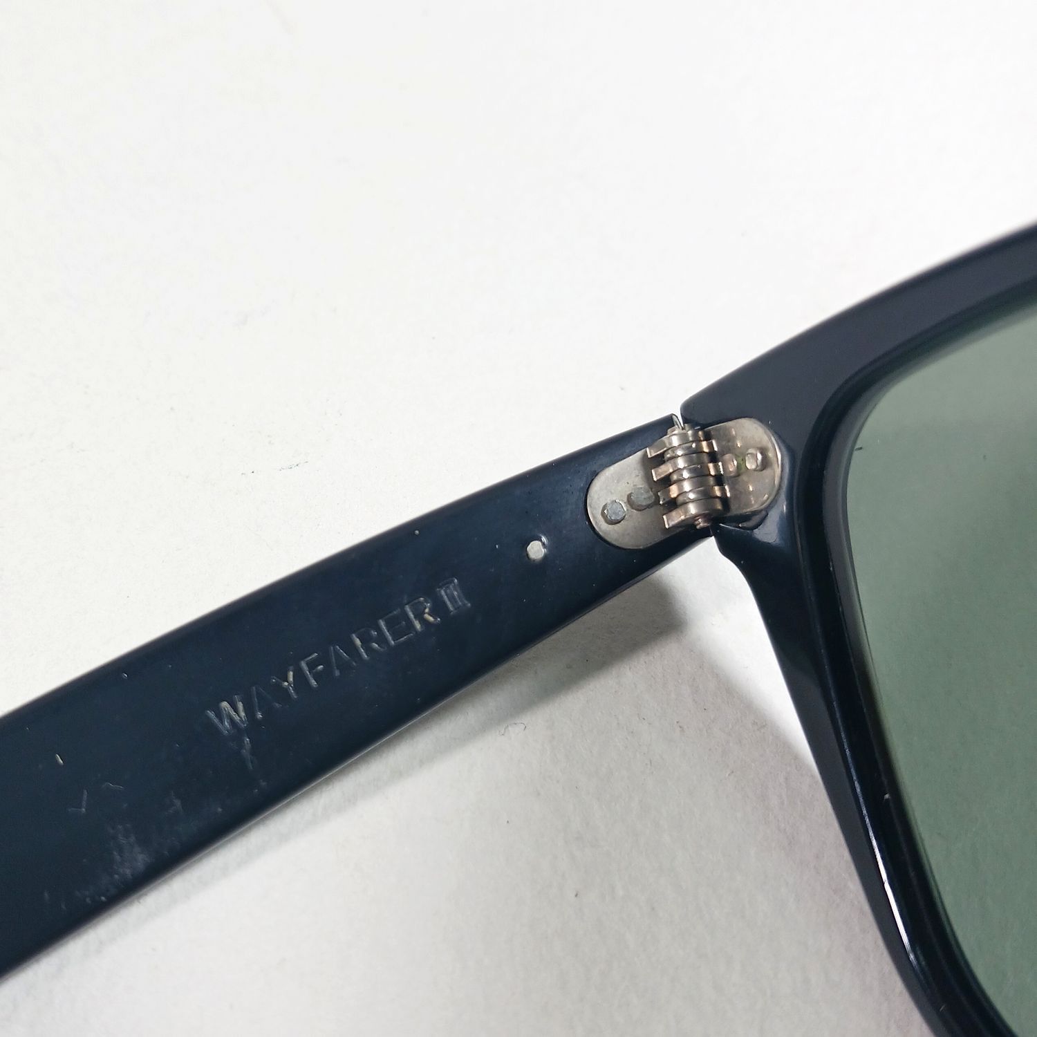 Bausch & Lomb × RayBan Ray Ban Wayfarer II Black Bausch & Lomb Sunglasses US Made Size ONE SIZE - 11 Thumbnail
