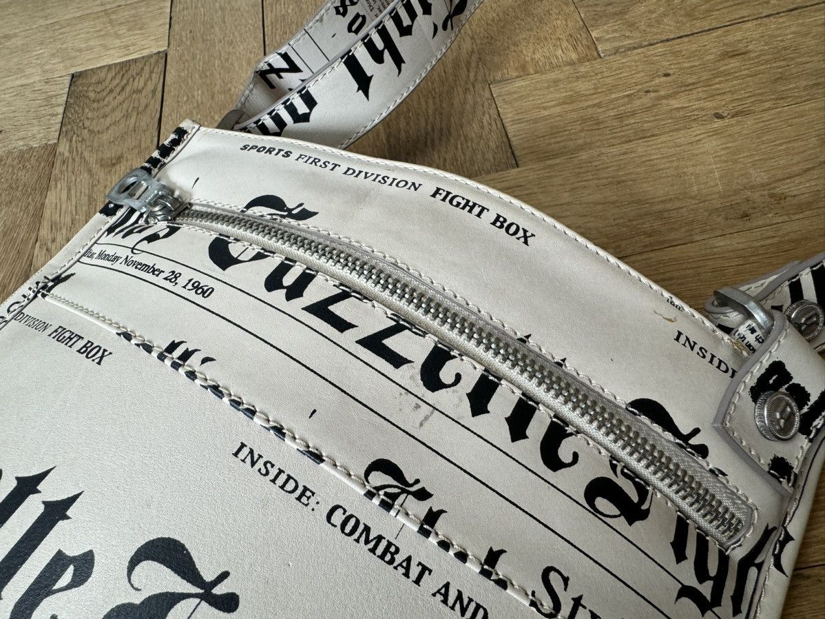 John Galliano Vintage Galliano Gazette Crossbody Leather Bag Size ONE SIZE - 7 Thumbnail
