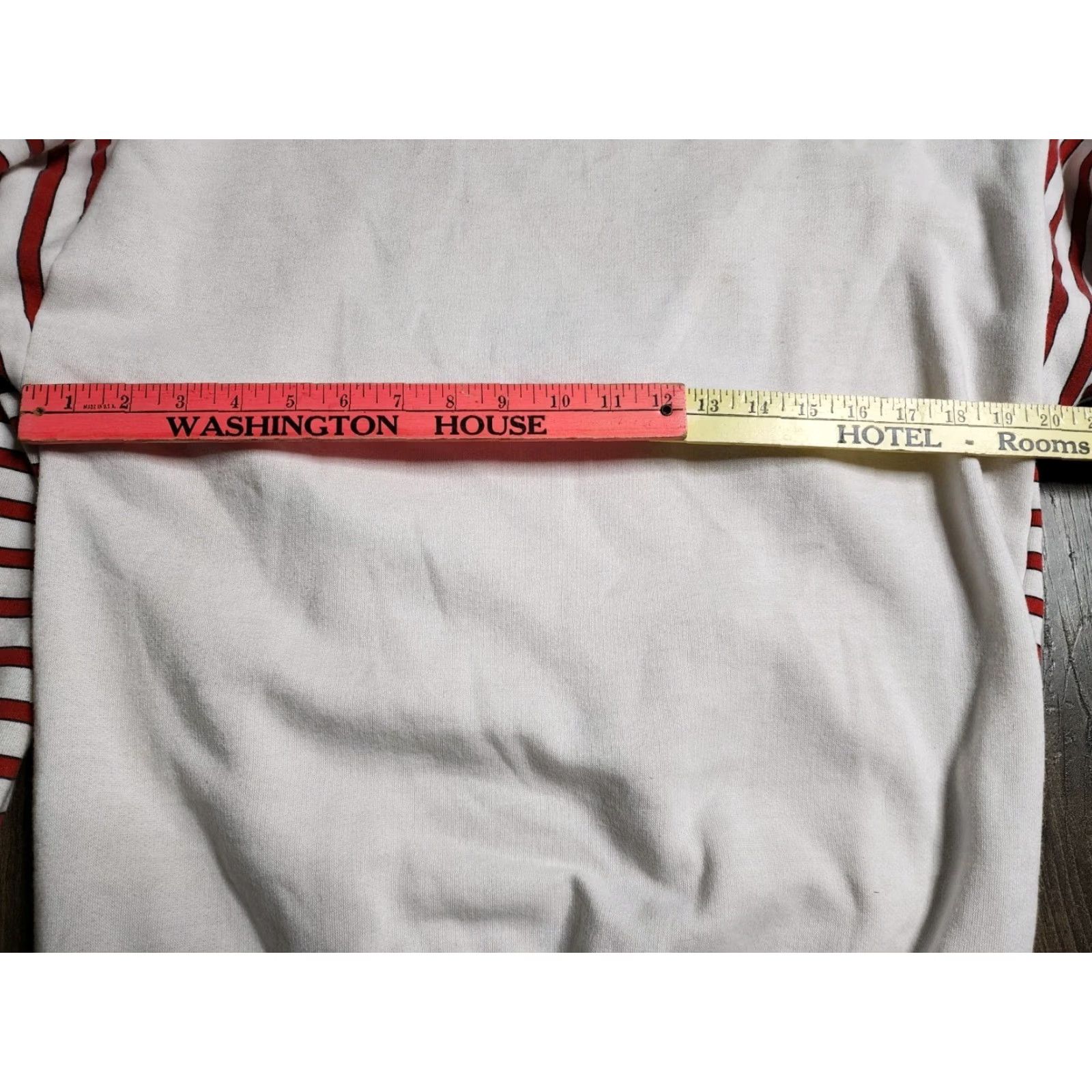 Bell VINTAGE 1990s Jingle Bells White Striped Christmas Crewneck Sweatshirt Womens M Marcy 'n Me Shirt Adult Medium Size M / US 6-8 / IT 42-44 - 3 Thumbnail