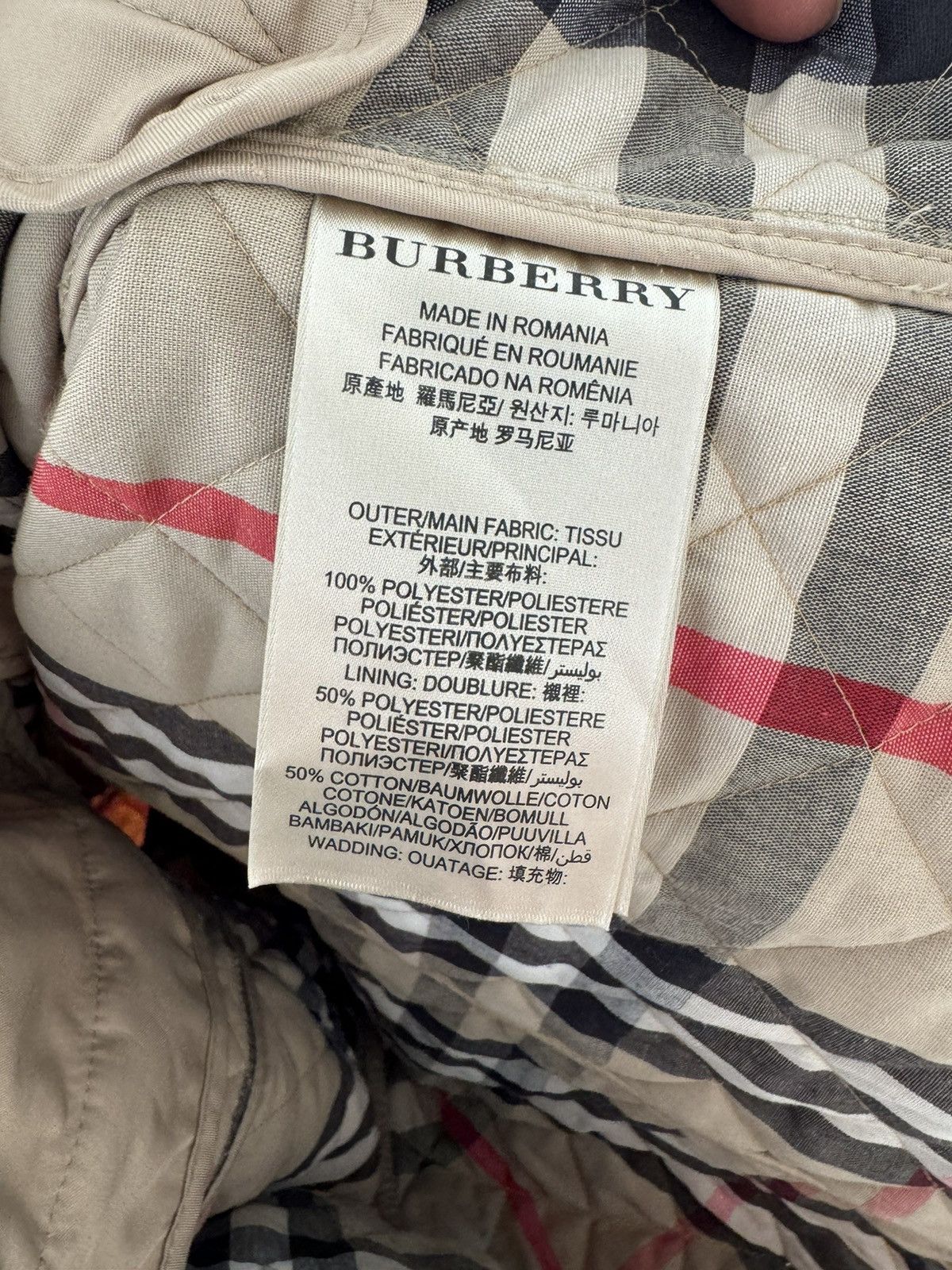 Burberry Burberry Brit diamond qualitied jacket Size XXL / US 16-18 / IT 52-54 - 4 Thumbnail