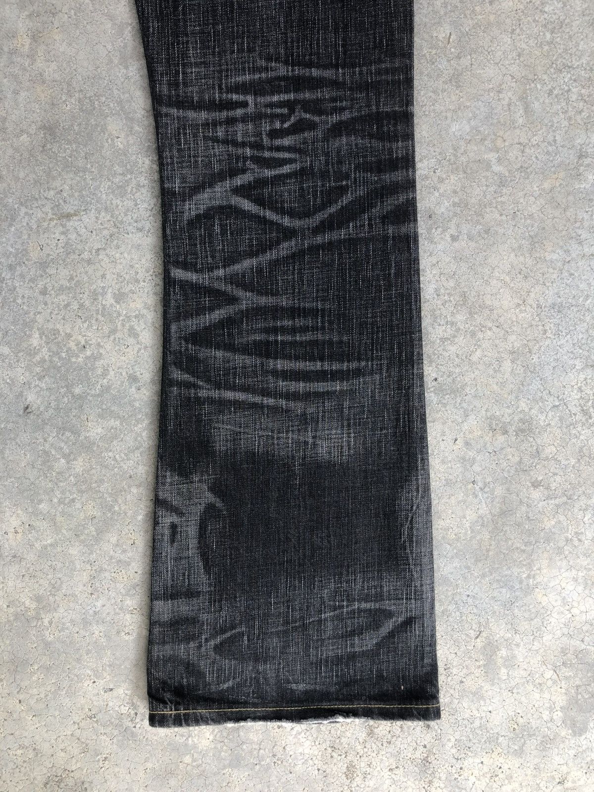 If Six Was Nine Edwin 503 Flared Jeans Distressed Jeans Size US 30 / EU 46 - 12 Thumbnail