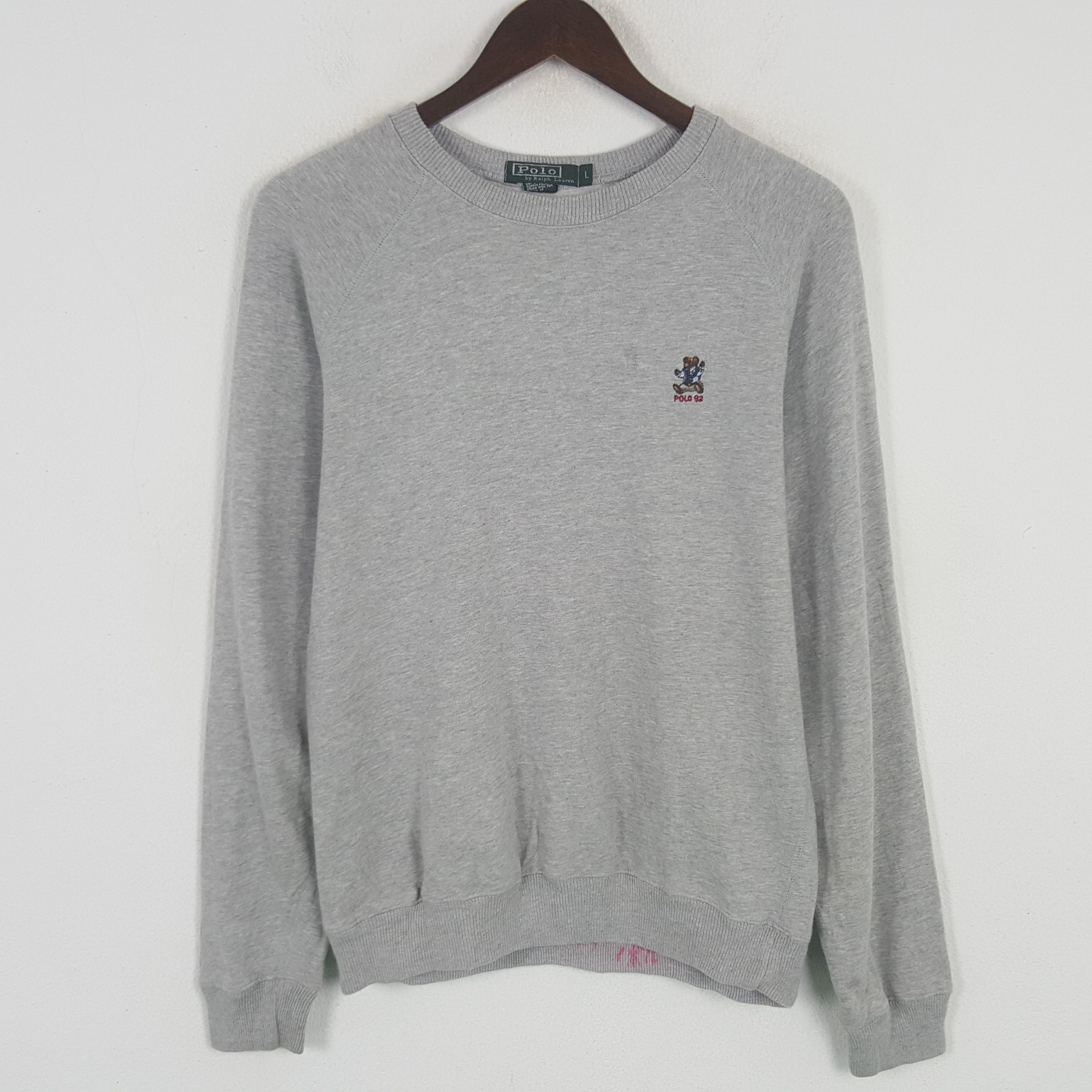 Polo Ralph Lauren × Vintage Vintage Polo Ralph Lauren 92 Sweatshirt Size US S / EU 44-46 / 1 - 1 Thumbnail