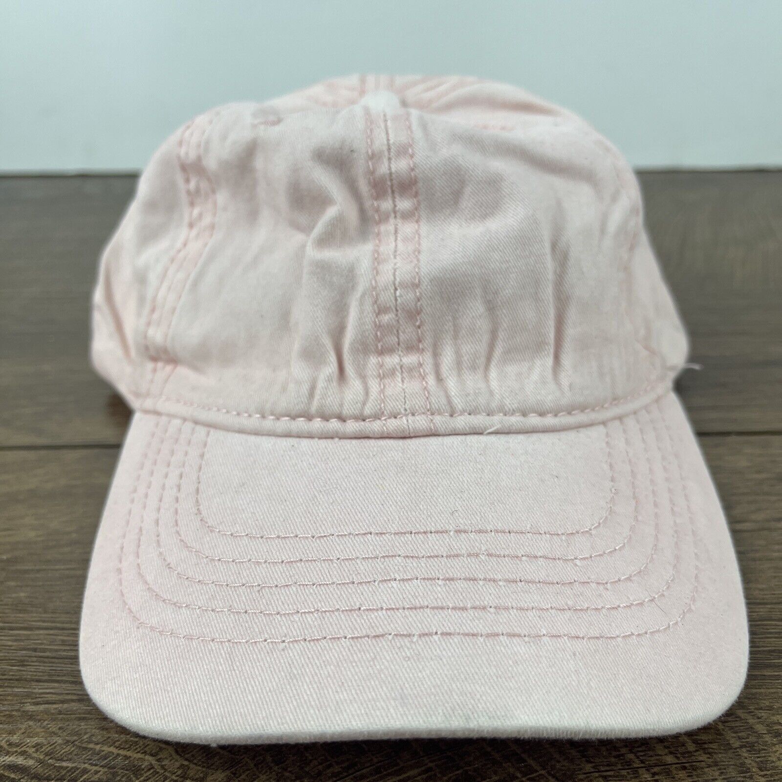 Other Plain Pink Cap Baseball Pink Hat Adjustable Adult Size Hat P Size ONE SIZE - 5 Thumbnail
