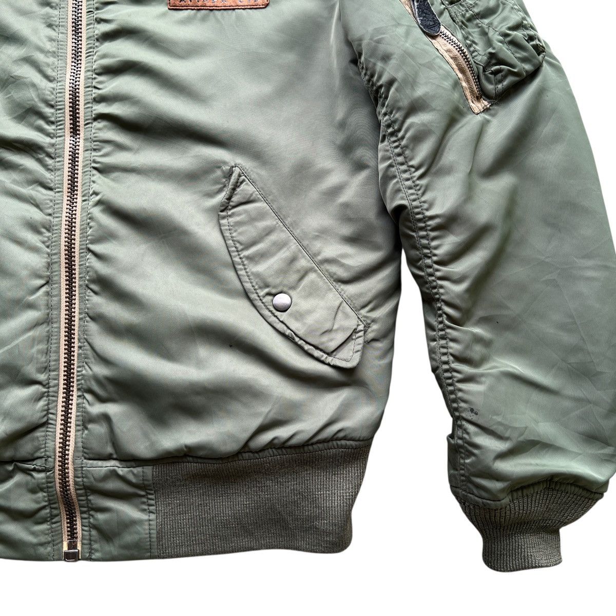 Avirex 🔥 Pick Avirex Usa Flight Bomber Jacket Size US L / EU 52-54 / 3 - 9 Thumbnail