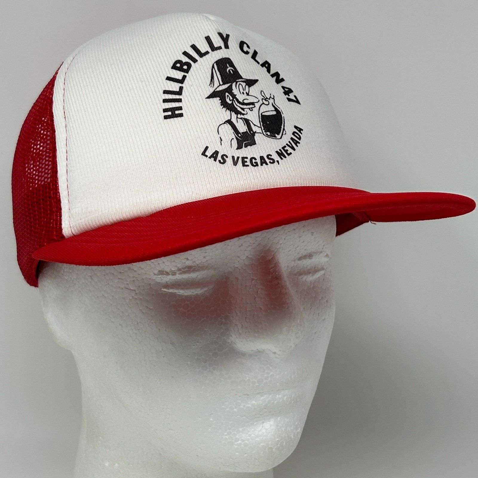 Vintage Vtg Shriners Hillbilly Clan 47 Trucker Hat Baseball Cap Red Size ONE SIZE - 9 Thumbnail