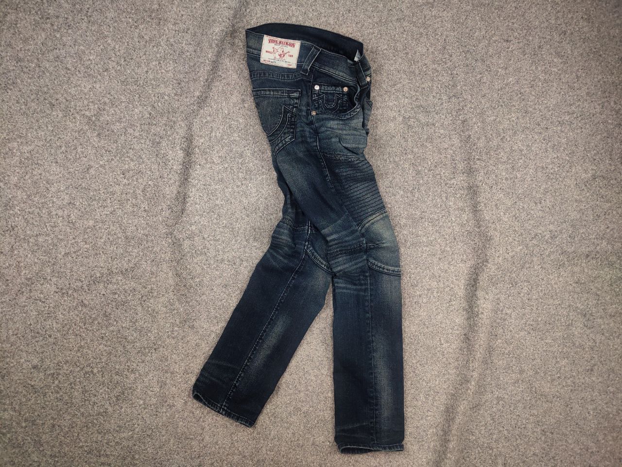 True Religion True Religion moto jeans Faded denim Logo Vintage LGB Y2K Size US 32 / EU 48 - 2 Thumbnail