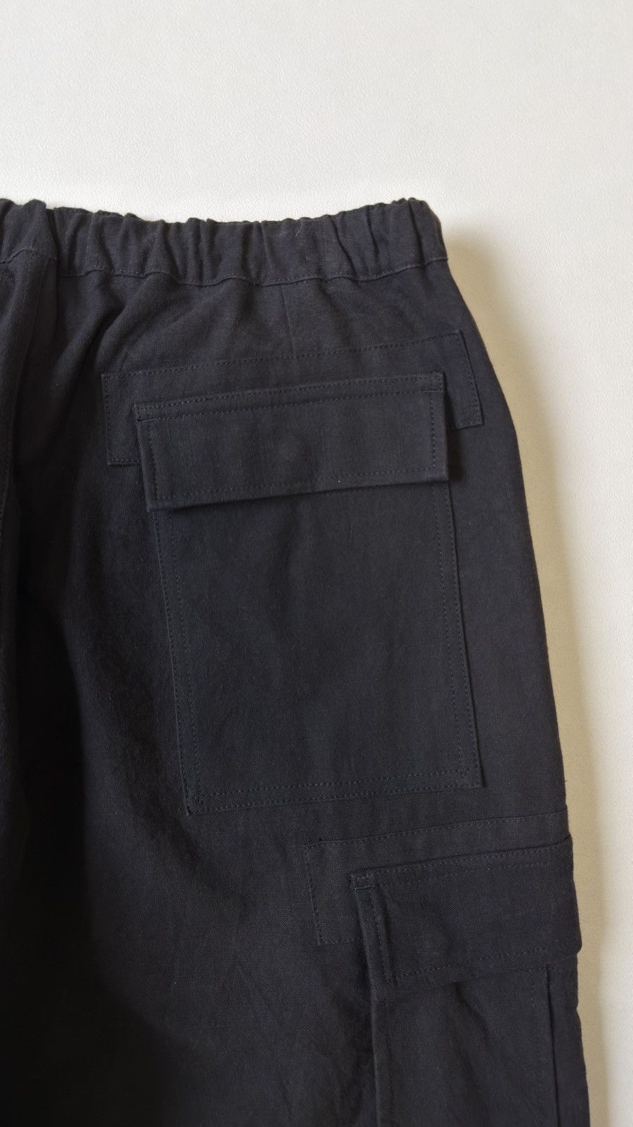Story Mfg. Black Wide Leg ‘Paco’ Cargo Pants Size US 36 / EU 52 - 15 Thumbnail