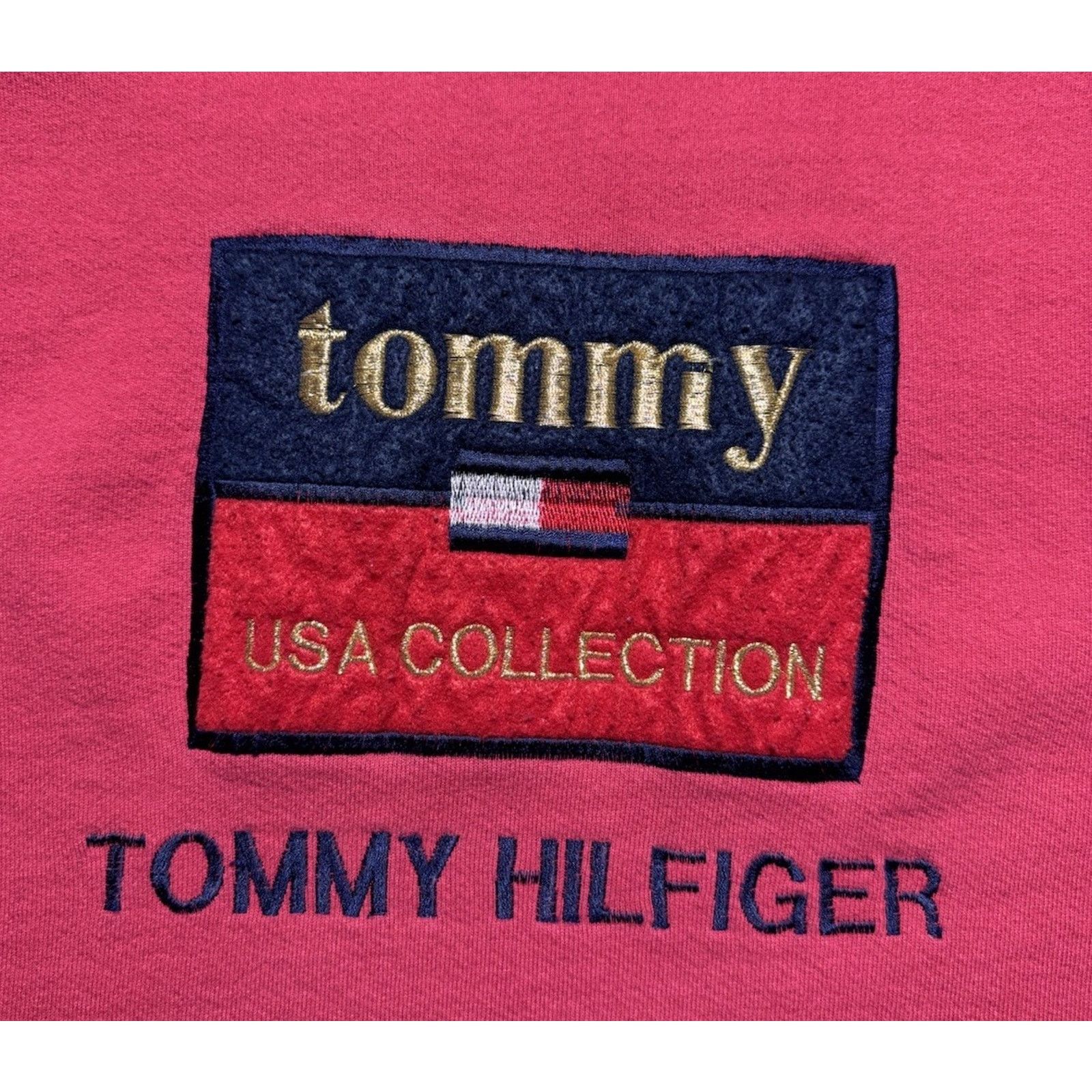 Tommy Hilfiger Vintage 1990's Tommy Hilfiger Sweatshirt Size Large Size US L / EU 52-54 / 3 - 4 Thumbnail