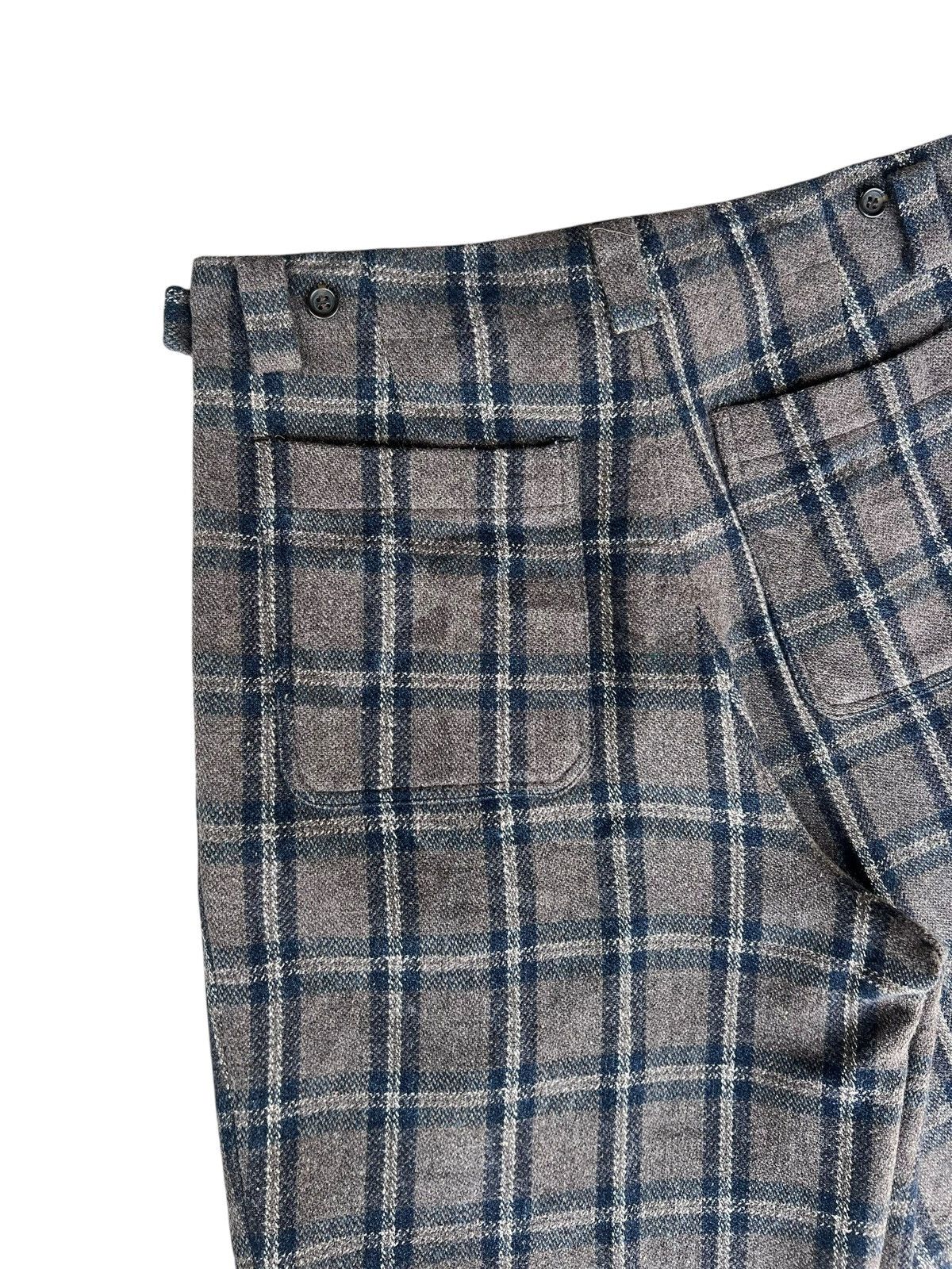 PPFM Vintage 90s PPFM Japan Thick Wool Baggy Work Trouser Pant Size US 31 - 15 Thumbnail