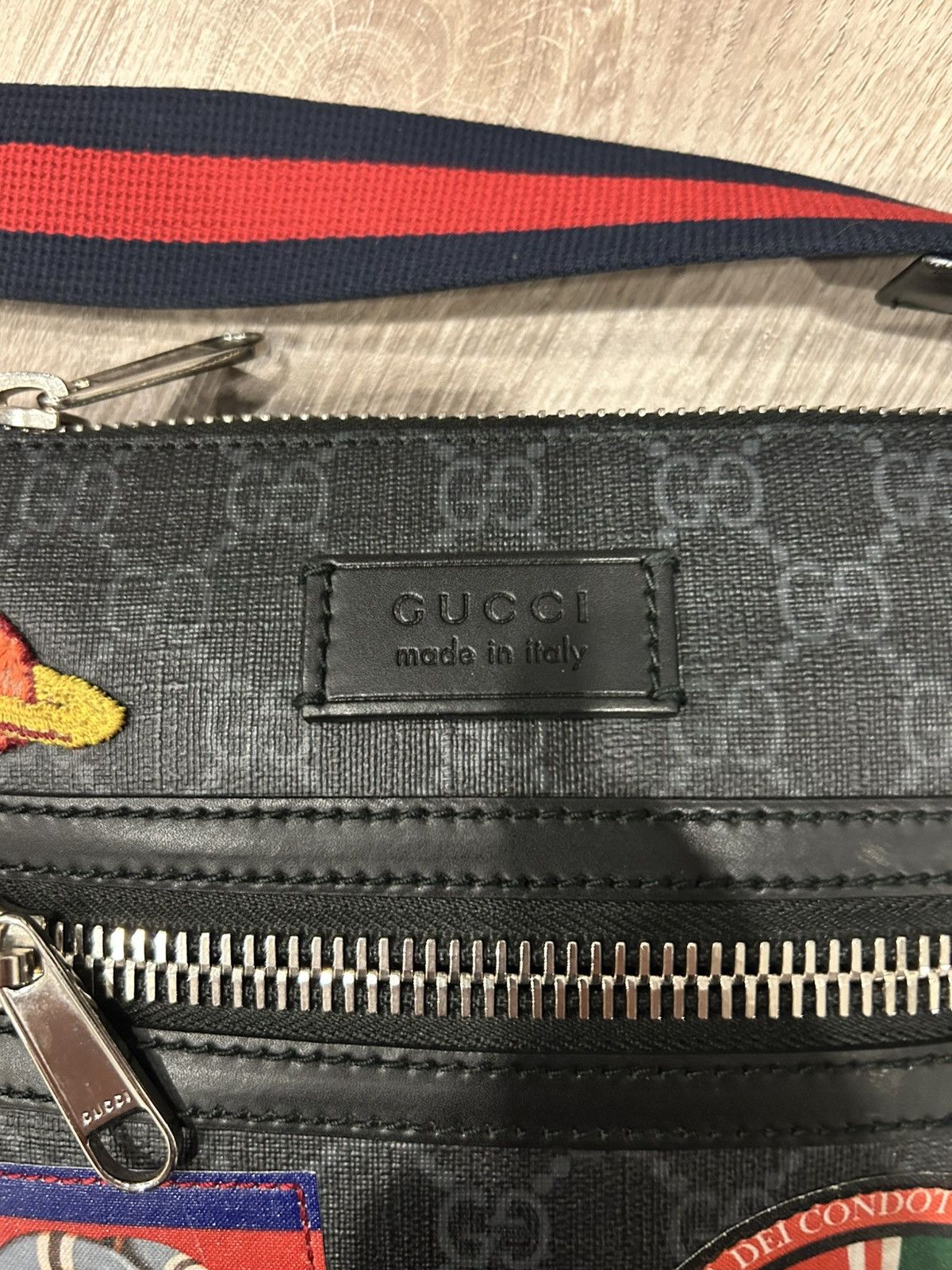 Gucci Gucci GG Supreme Night Courier Messenger Bag Size ONE SIZE - 4 Thumbnail