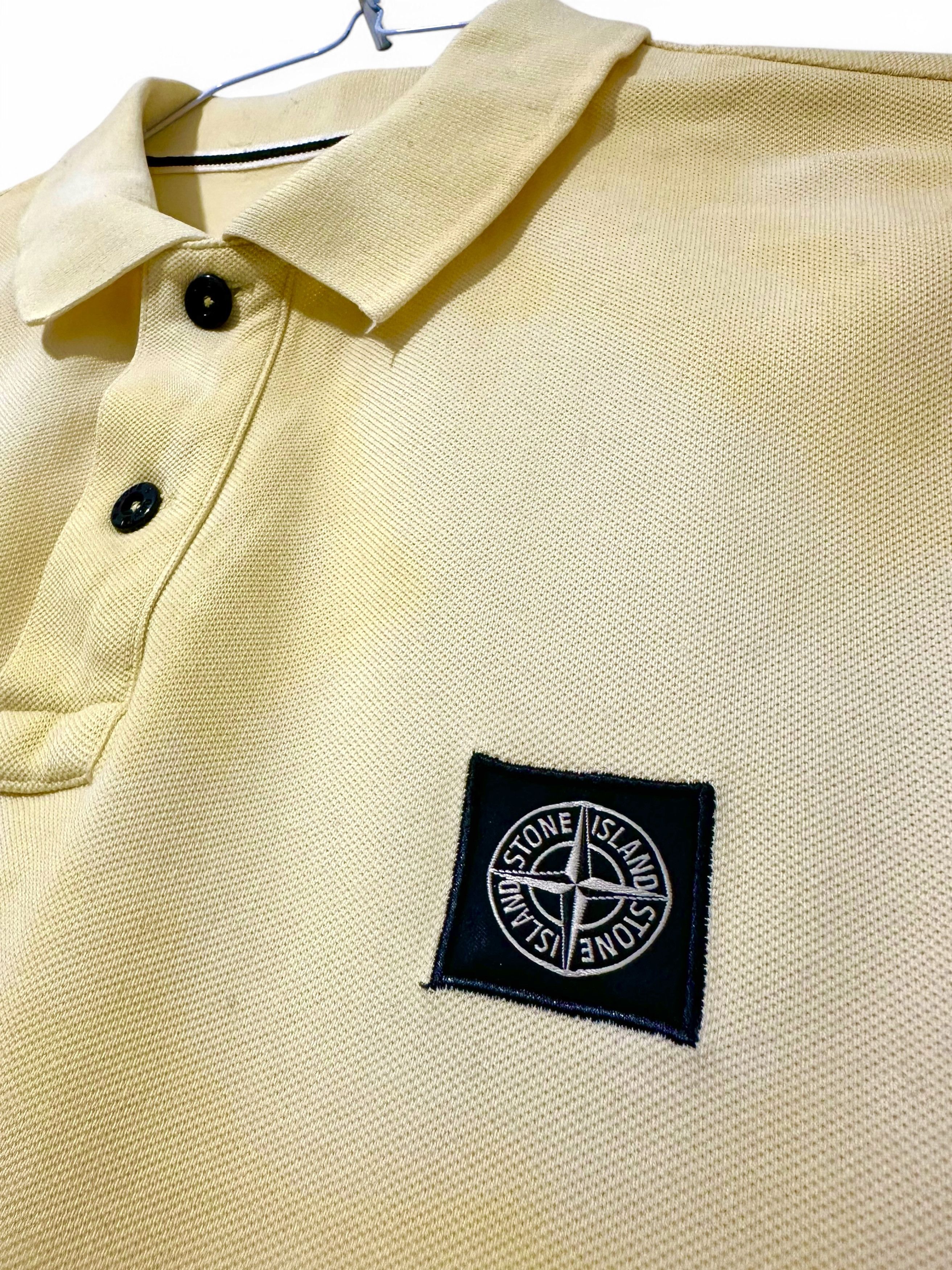 Stone Island Stone Island Patch Logo Polo Shirt (M-L) Size US L / EU 52-54 / 3 - 2 Thumbnail