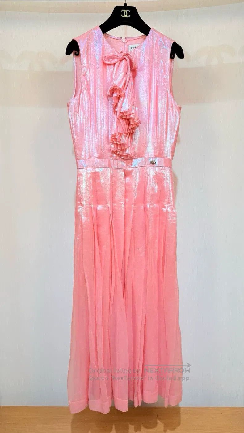 Chanel Chanel Airport Series Barbie Pink Dress Size XS / US 0-2 / IT 36-38 - 2 Thumbnail