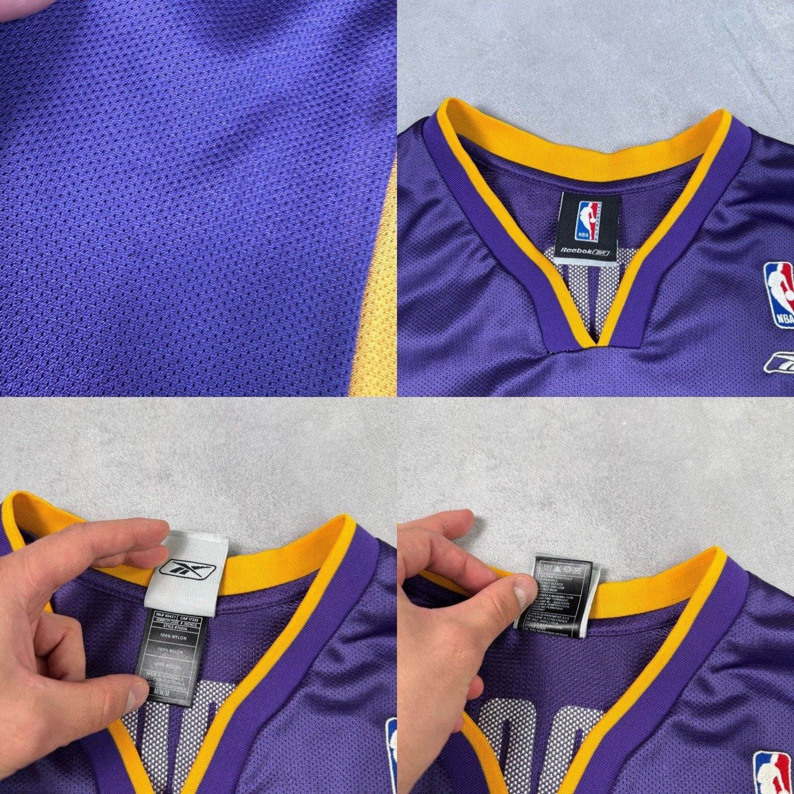 Reebok Reebok Los Angeles Lakers Lamar Odom Jersey Size M Purple Size US M / EU 48-50 / 2 - 21 Thumbnail