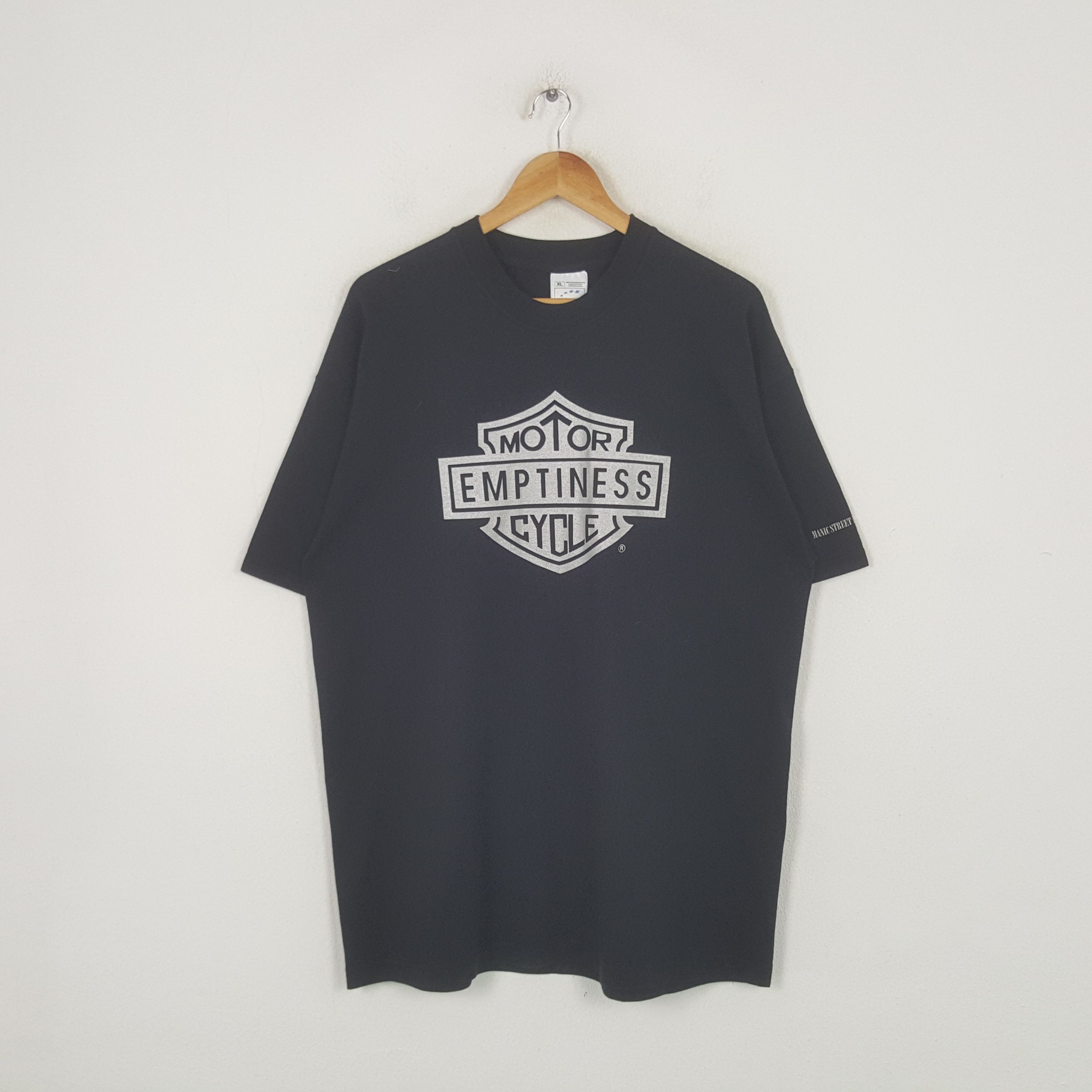 Vintage Vintage Manic Street Motor Emptiness Cycle Tshirt RR26 Size US XL / EU 56 / 4 - 1 Thumbnail