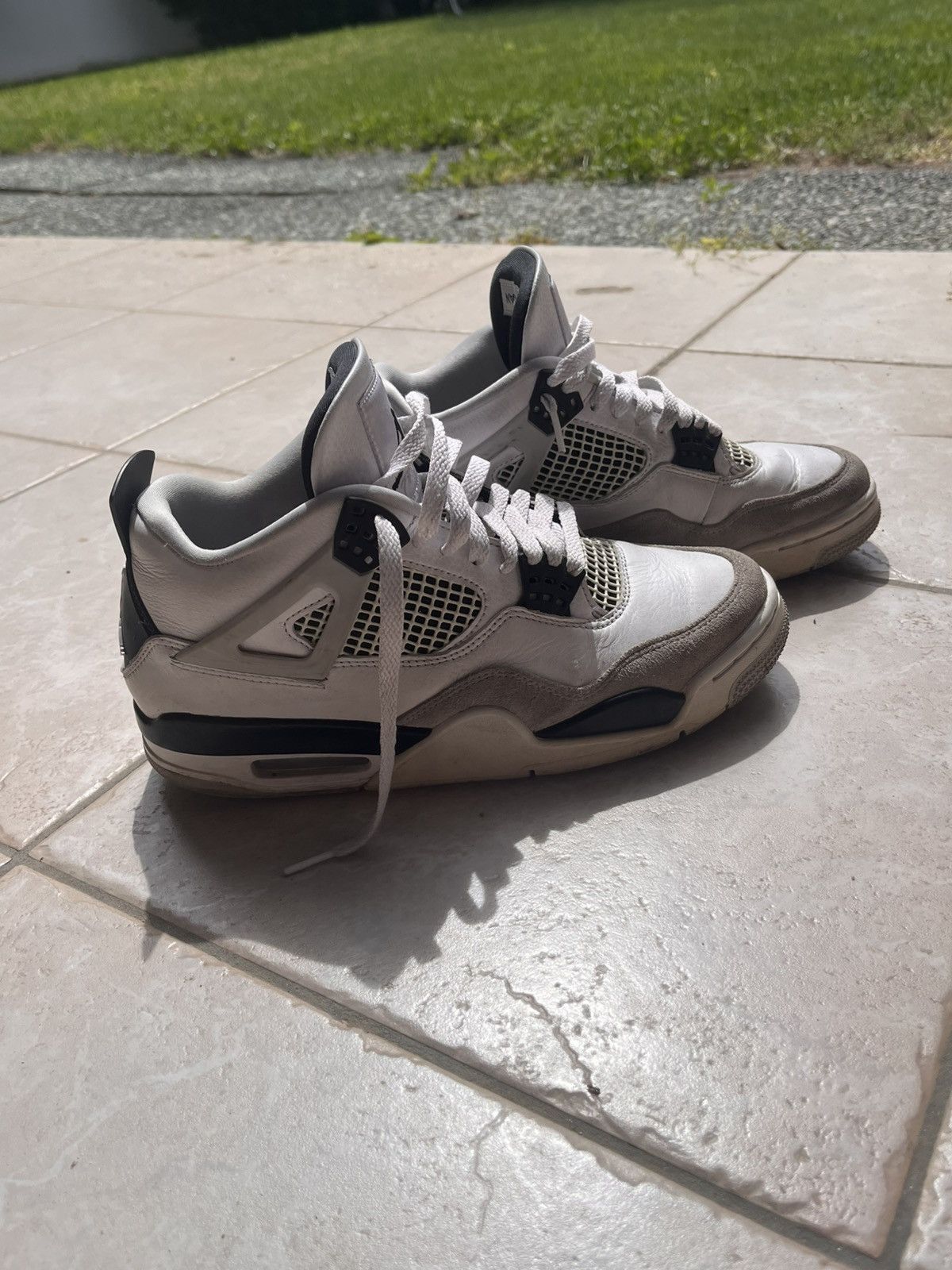 Nike Jordan 4 military black Size US 8 / EU 41 - 2 Thumbnail