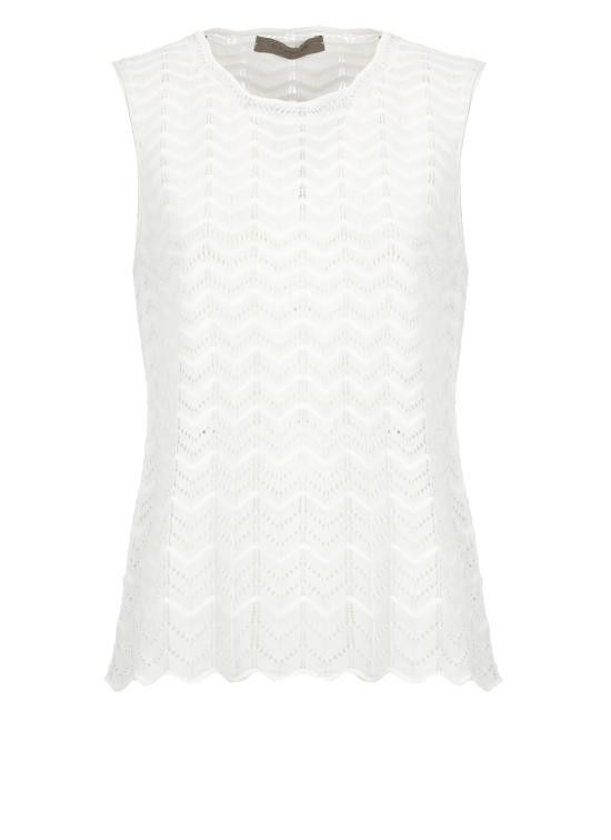 D.Exterior D. EXTERIOR Women Tops 60329 1BIAN White Size M / US 6-8 / IT 42-44 - 1 Thumbnail