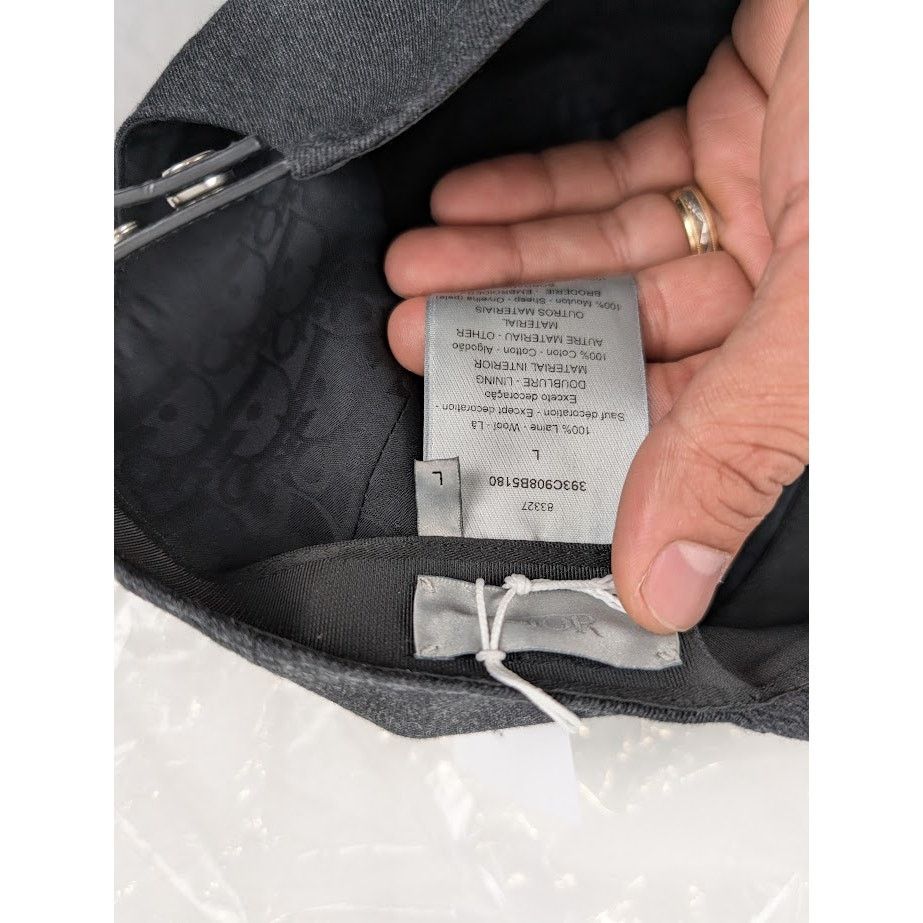 Dior o1rshd1 Size: L / Paph Chapeau Baseball Cap/Hat in Black Size ONE SIZE - 13 Thumbnail